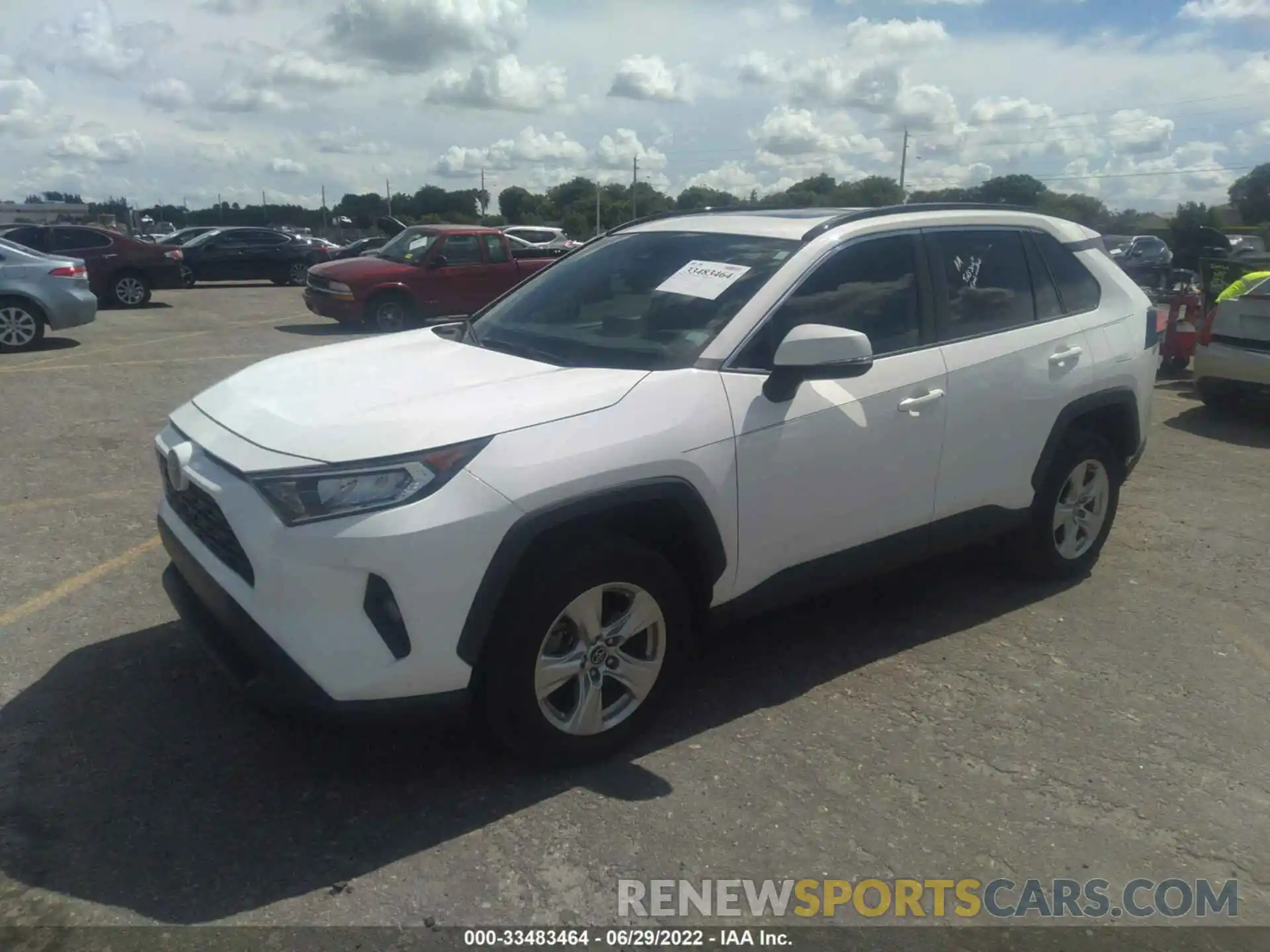 2 Photograph of a damaged car 2T3W1RFV8KC026148 TOYOTA RAV4 2019