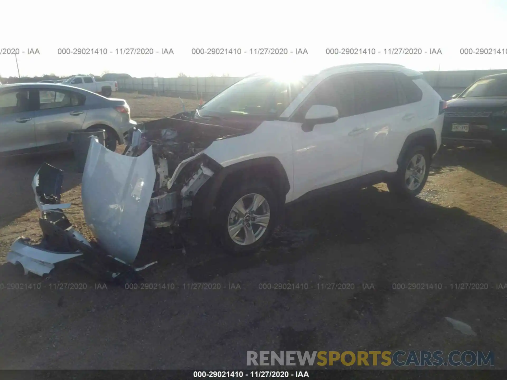 2 Photograph of a damaged car 2T3W1RFV8KW007050 TOYOTA RAV4 2019