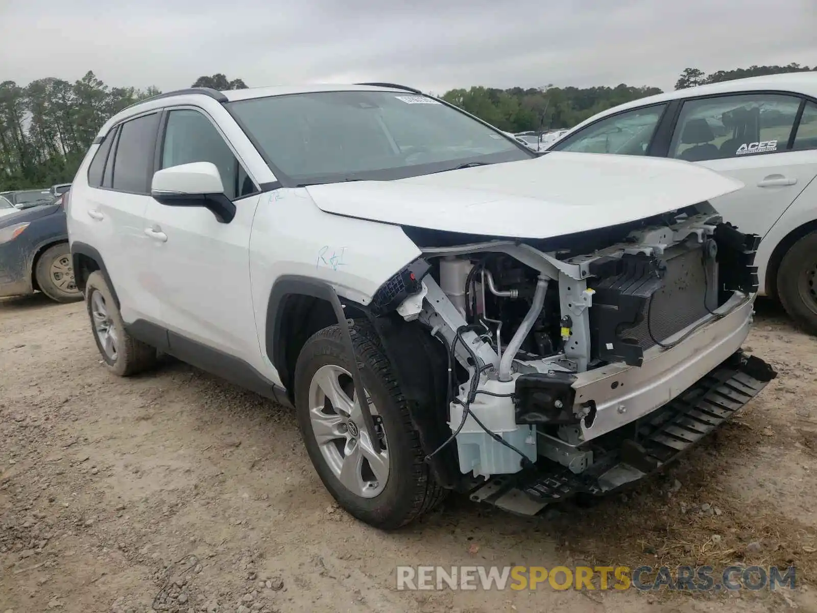 1 Фотография поврежденного автомобиля 2T3W1RFV8KW018291 TOYOTA RAV4 2019