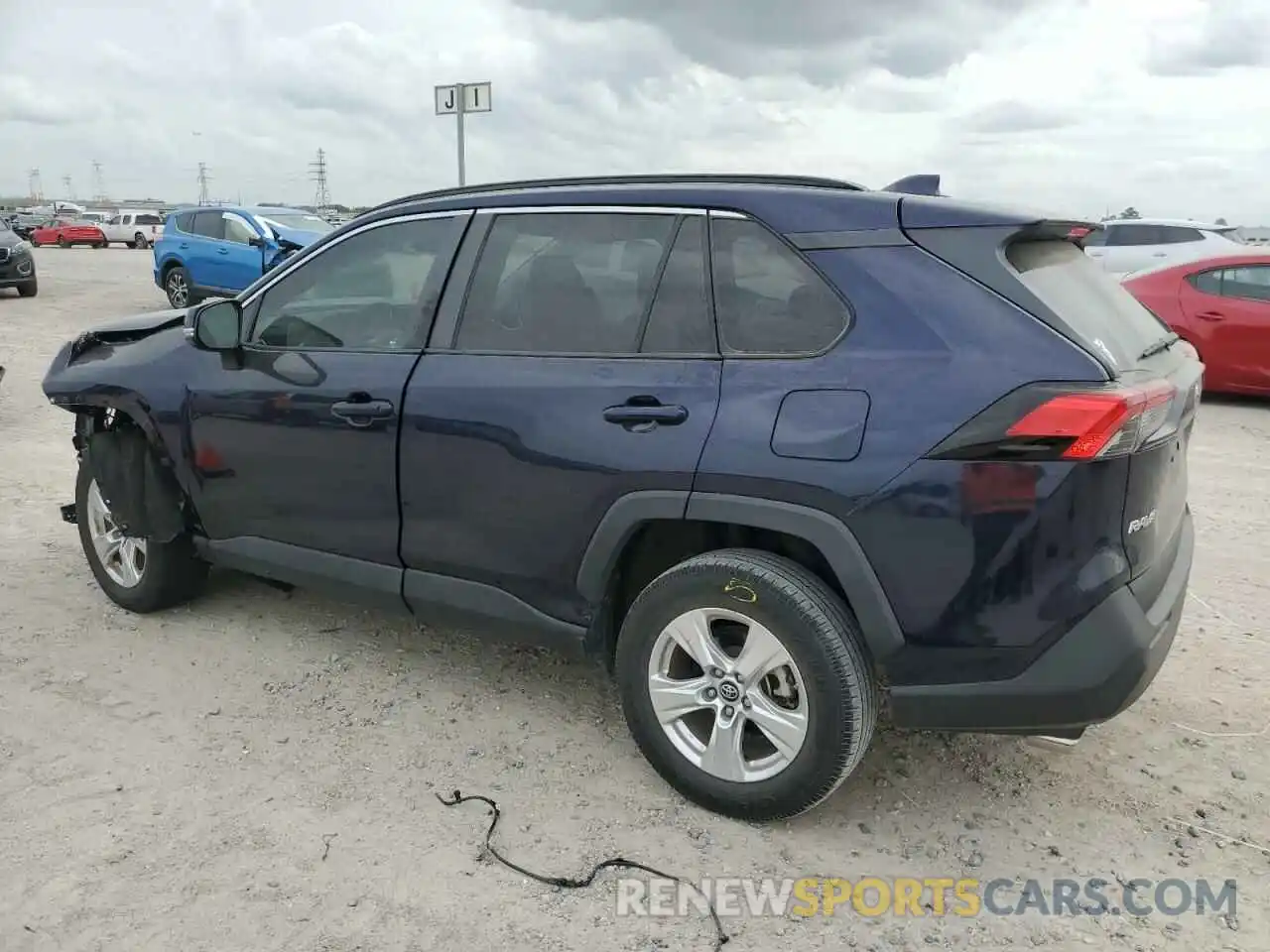 2 Photograph of a damaged car 2T3W1RFV8KW019019 TOYOTA RAV4 2019