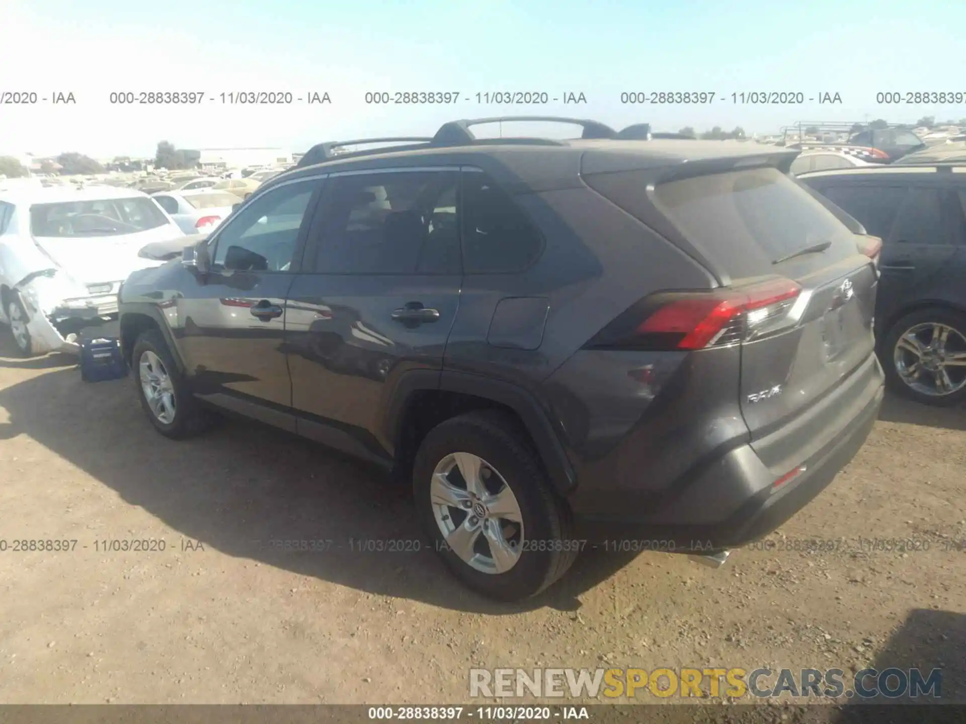 3 Photograph of a damaged car 2T3W1RFV8KW027380 TOYOTA RAV4 2019