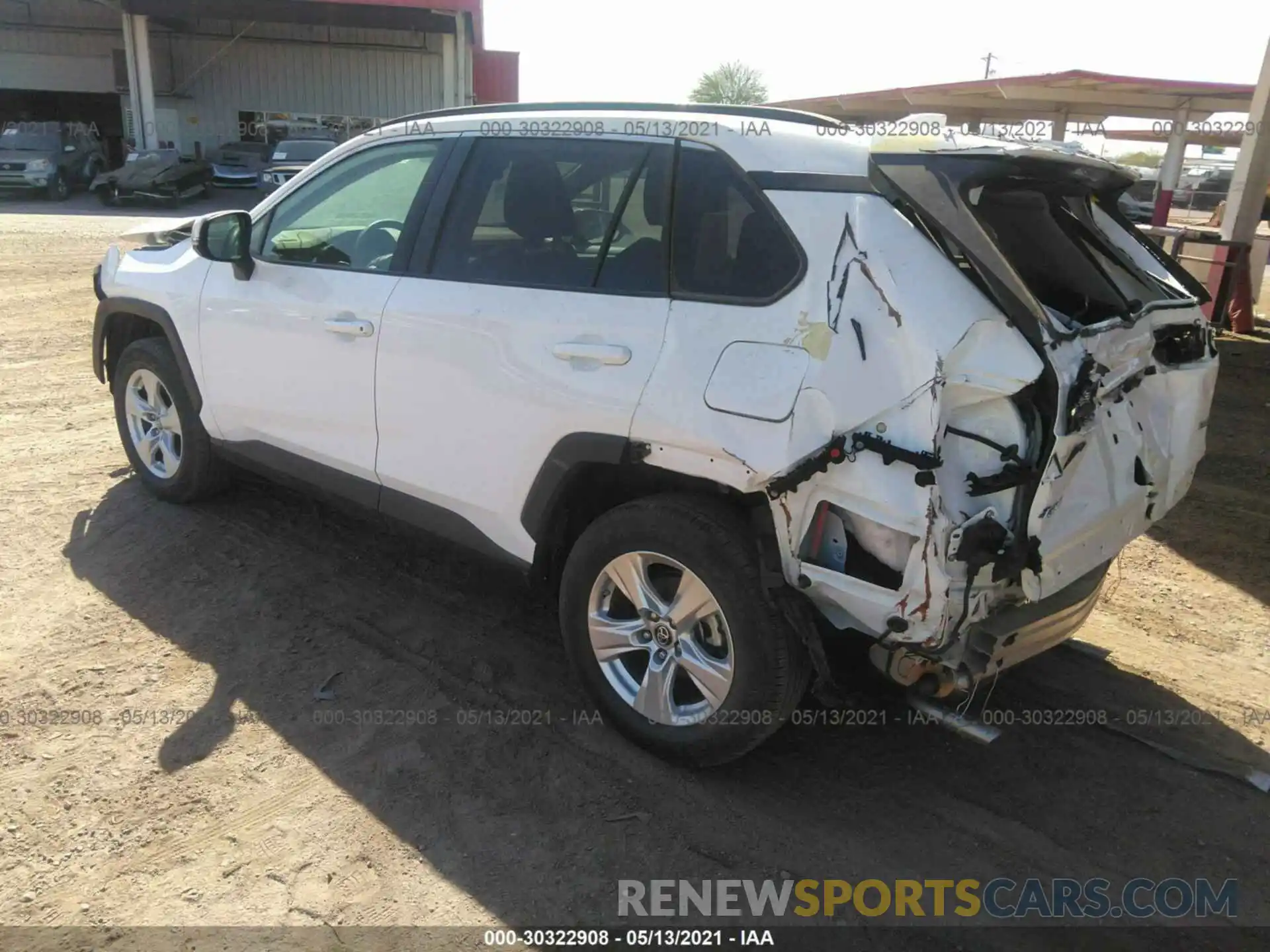 3 Photograph of a damaged car 2T3W1RFV8KW035852 TOYOTA RAV4 2019