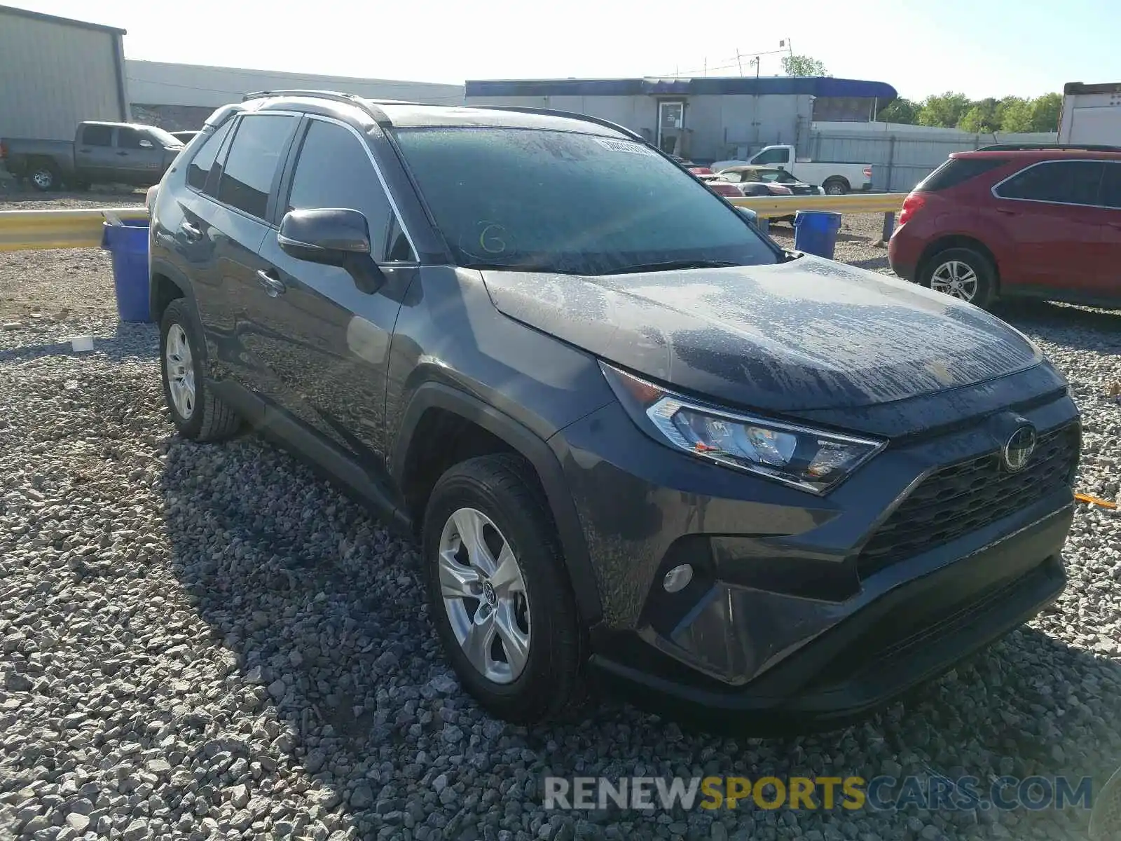 1 Photograph of a damaged car 2T3W1RFV8KW046849 TOYOTA RAV4 2019