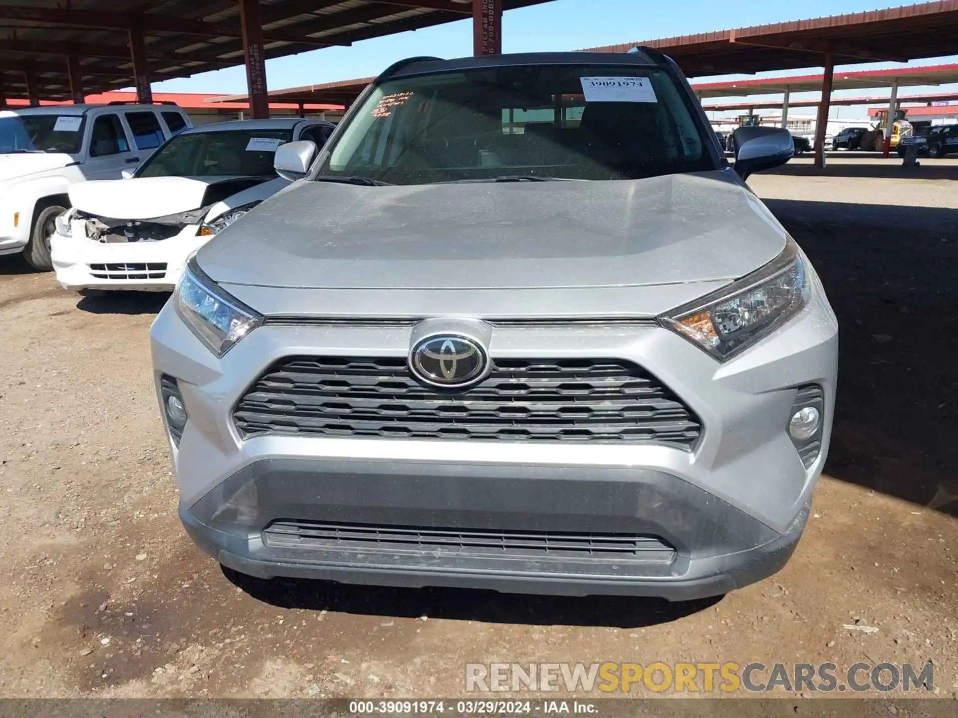 12 Photograph of a damaged car 2T3W1RFV8KW047838 TOYOTA RAV4 2019