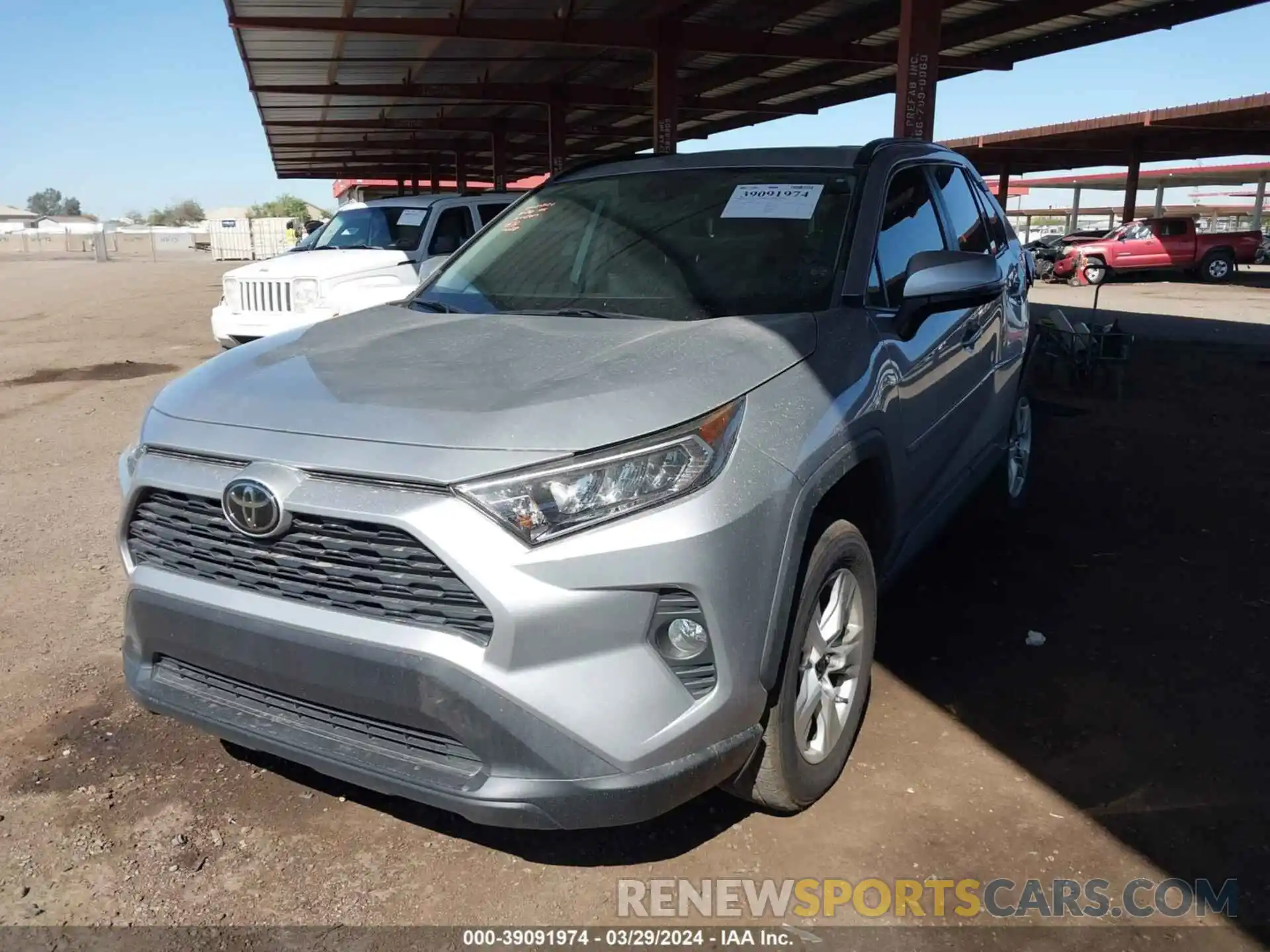 2 Photograph of a damaged car 2T3W1RFV8KW047838 TOYOTA RAV4 2019