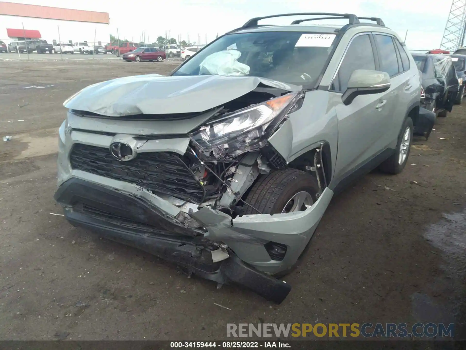 2 Photograph of a damaged car 2T3W1RFV8KW050271 TOYOTA RAV4 2019