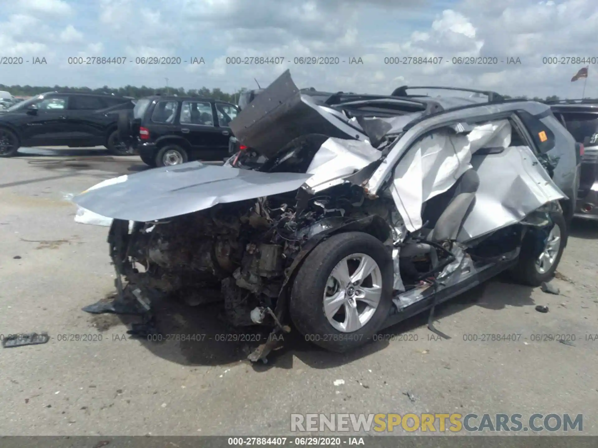 6 Photograph of a damaged car 2T3W1RFV8KW051047 TOYOTA RAV4 2019