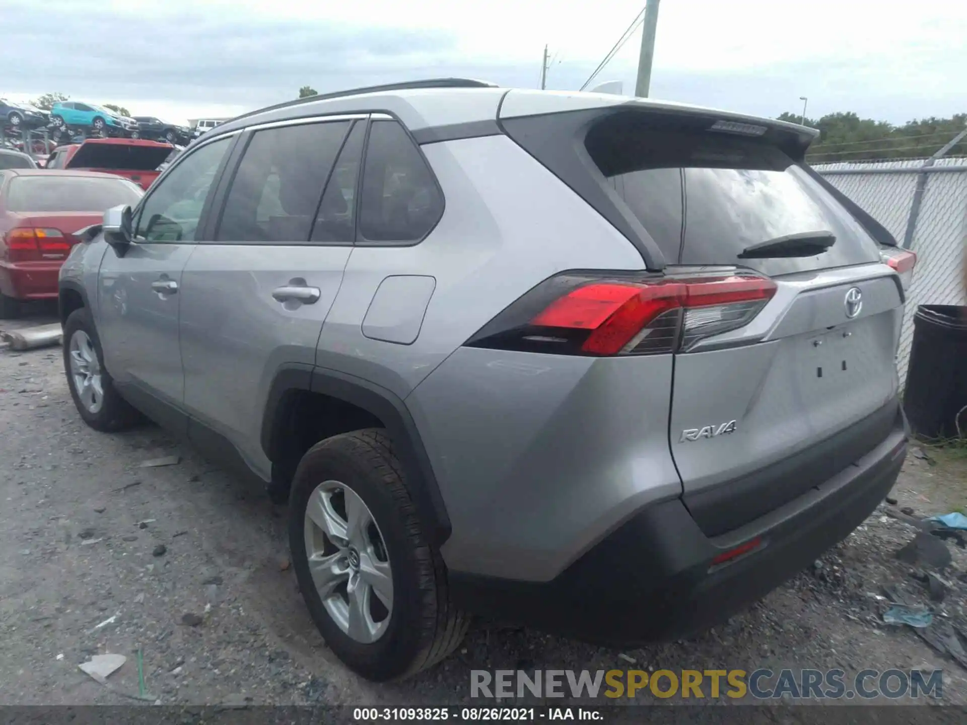 3 Photograph of a damaged car 2T3W1RFV8KW057155 TOYOTA RAV4 2019