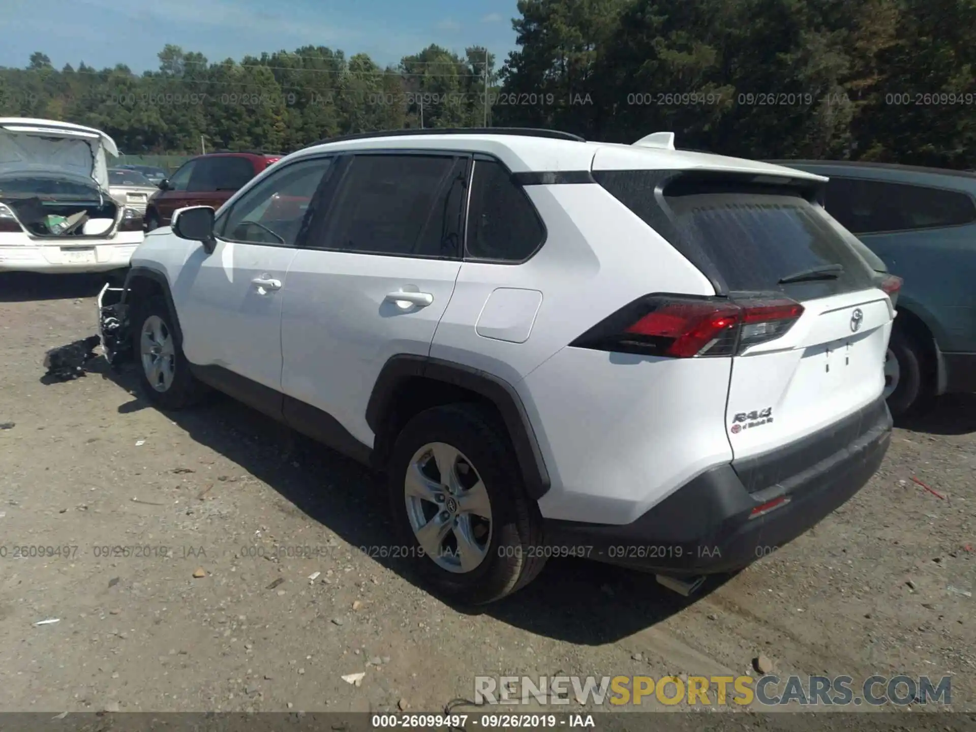 3 Photograph of a damaged car 2T3W1RFV9KC005695 TOYOTA RAV4 2019