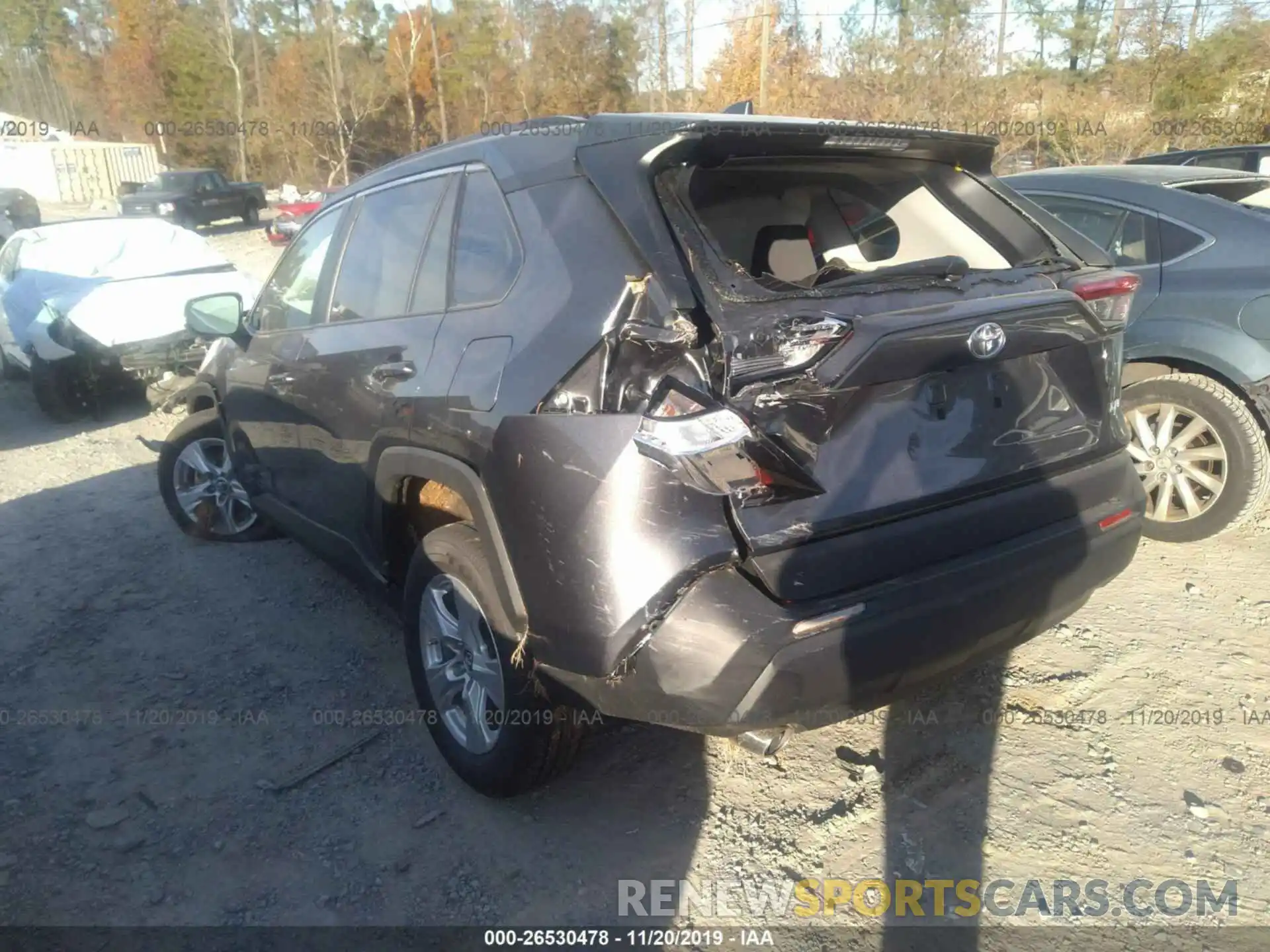 3 Photograph of a damaged car 2T3W1RFV9KC010704 TOYOTA RAV4 2019