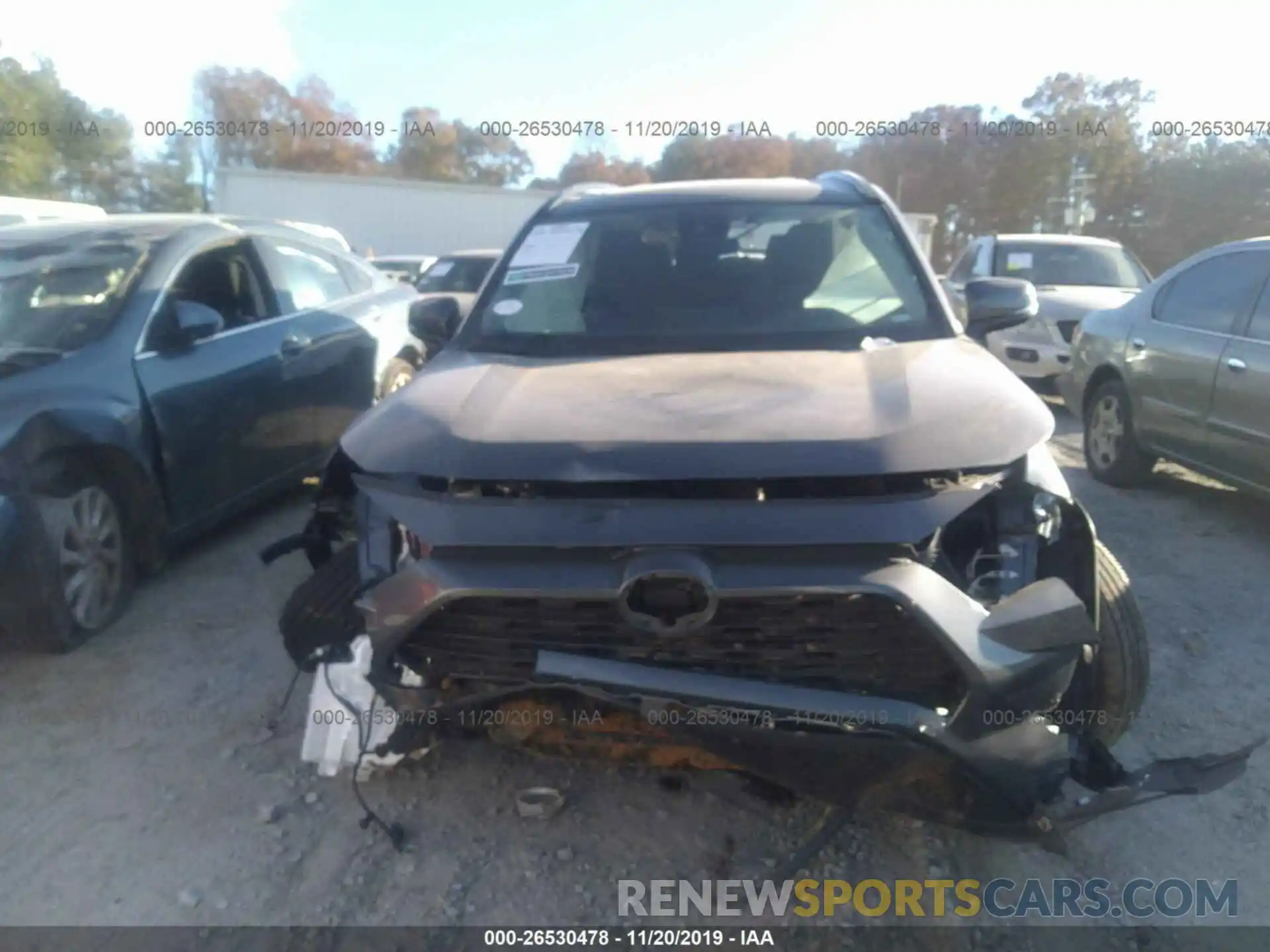 6 Photograph of a damaged car 2T3W1RFV9KC010704 TOYOTA RAV4 2019