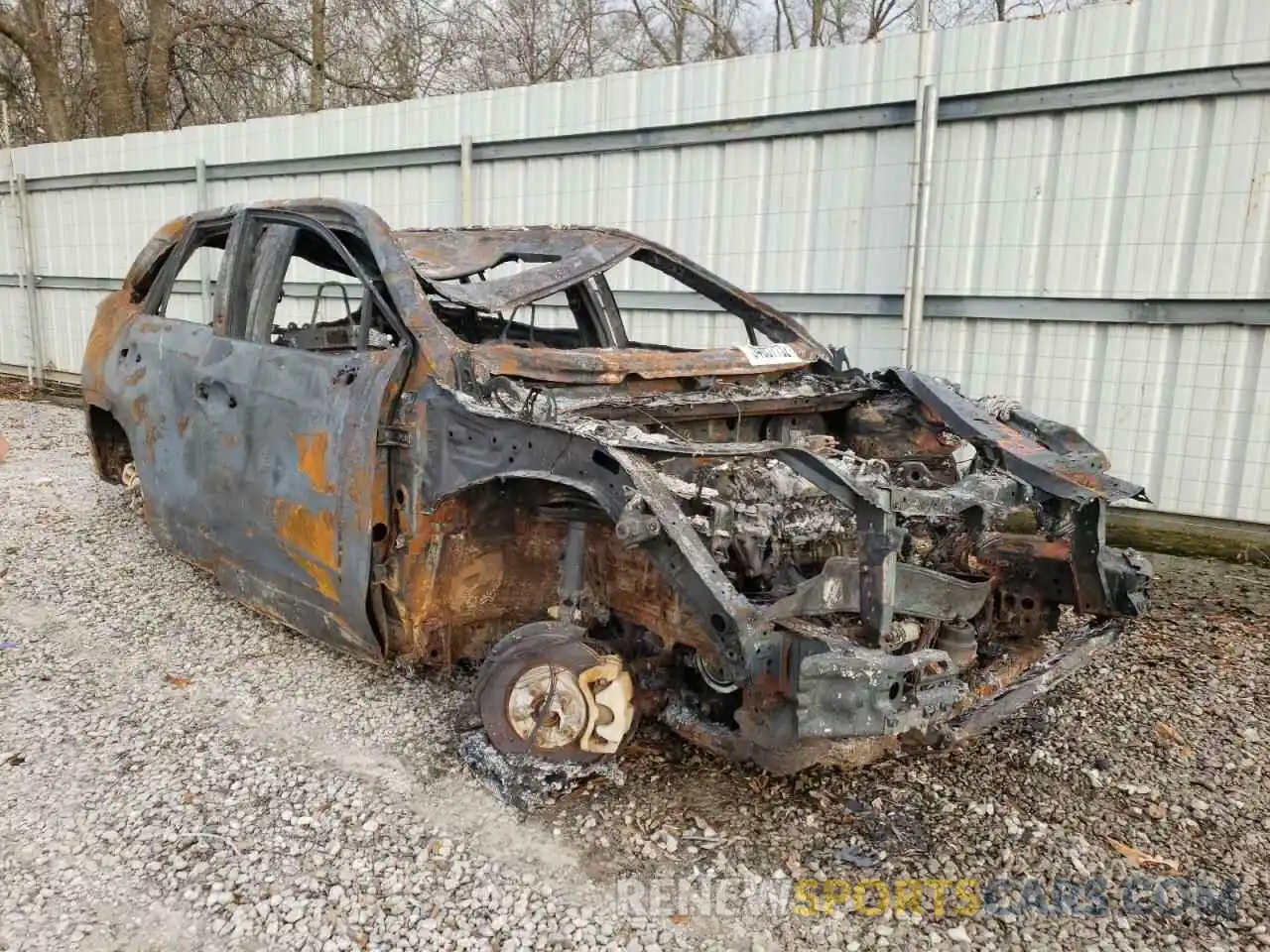 1 Photograph of a damaged car 2T3W1RFV9KC011366 TOYOTA RAV4 2019