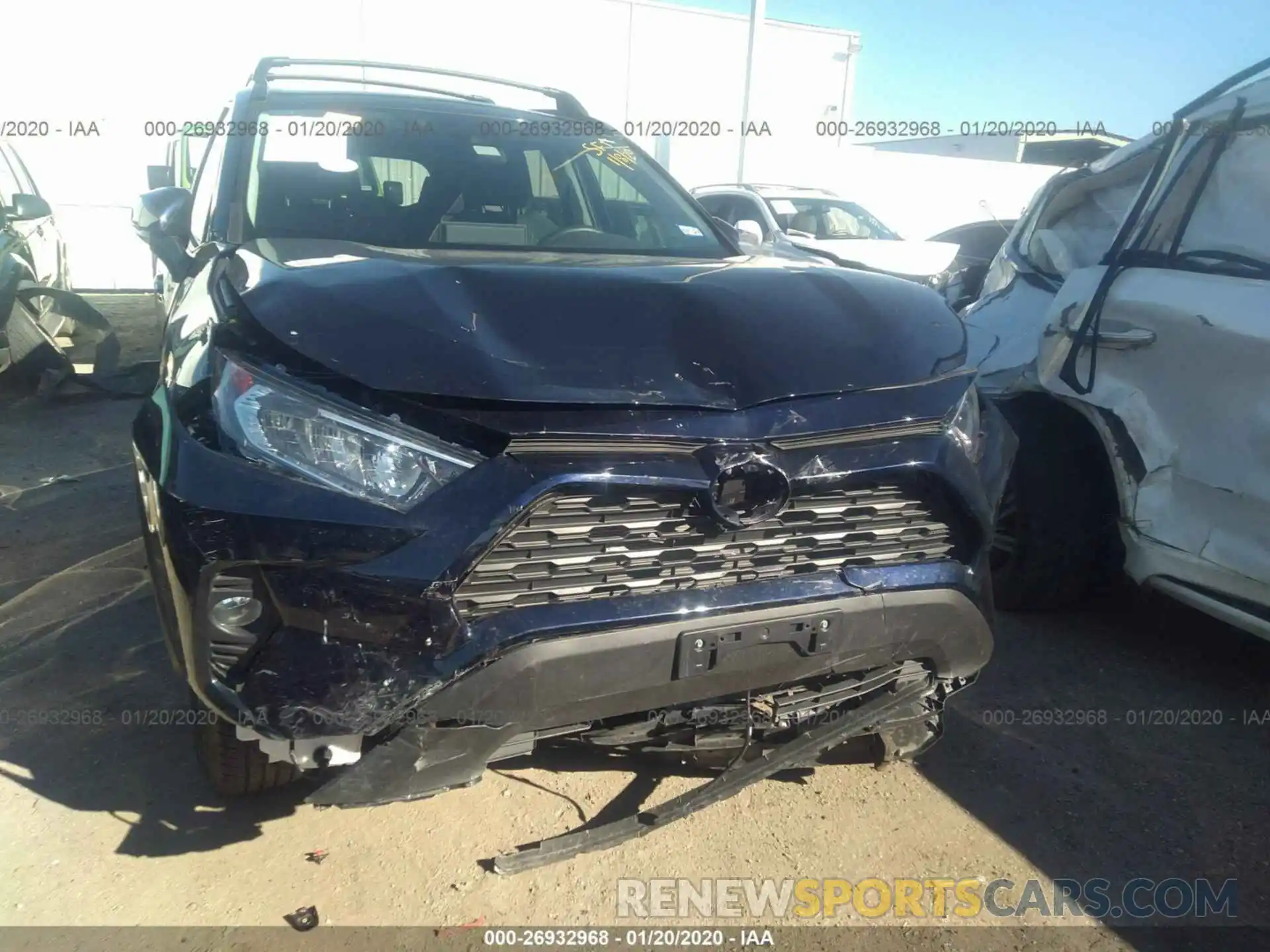 6 Photograph of a damaged car 2T3W1RFV9KC012808 TOYOTA RAV4 2019