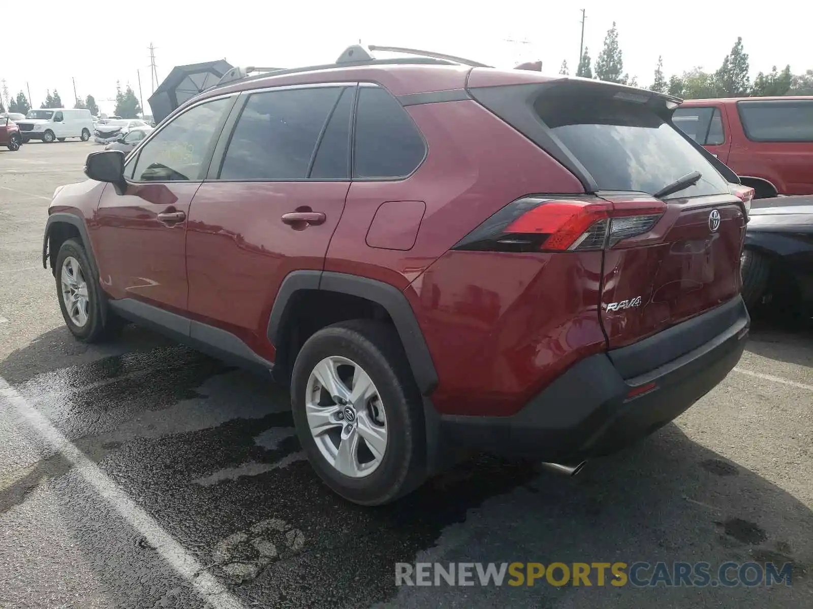 3 Photograph of a damaged car 2T3W1RFV9KC012825 TOYOTA RAV4 2019