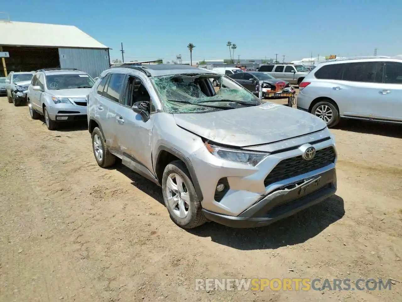 1 Фотография поврежденного автомобиля 2T3W1RFV9KC014672 TOYOTA RAV4 2019