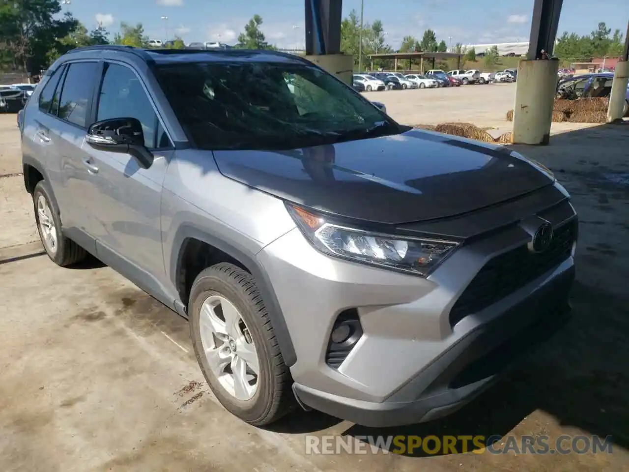 1 Фотография поврежденного автомобиля 2T3W1RFV9KC016387 TOYOTA RAV4 2019