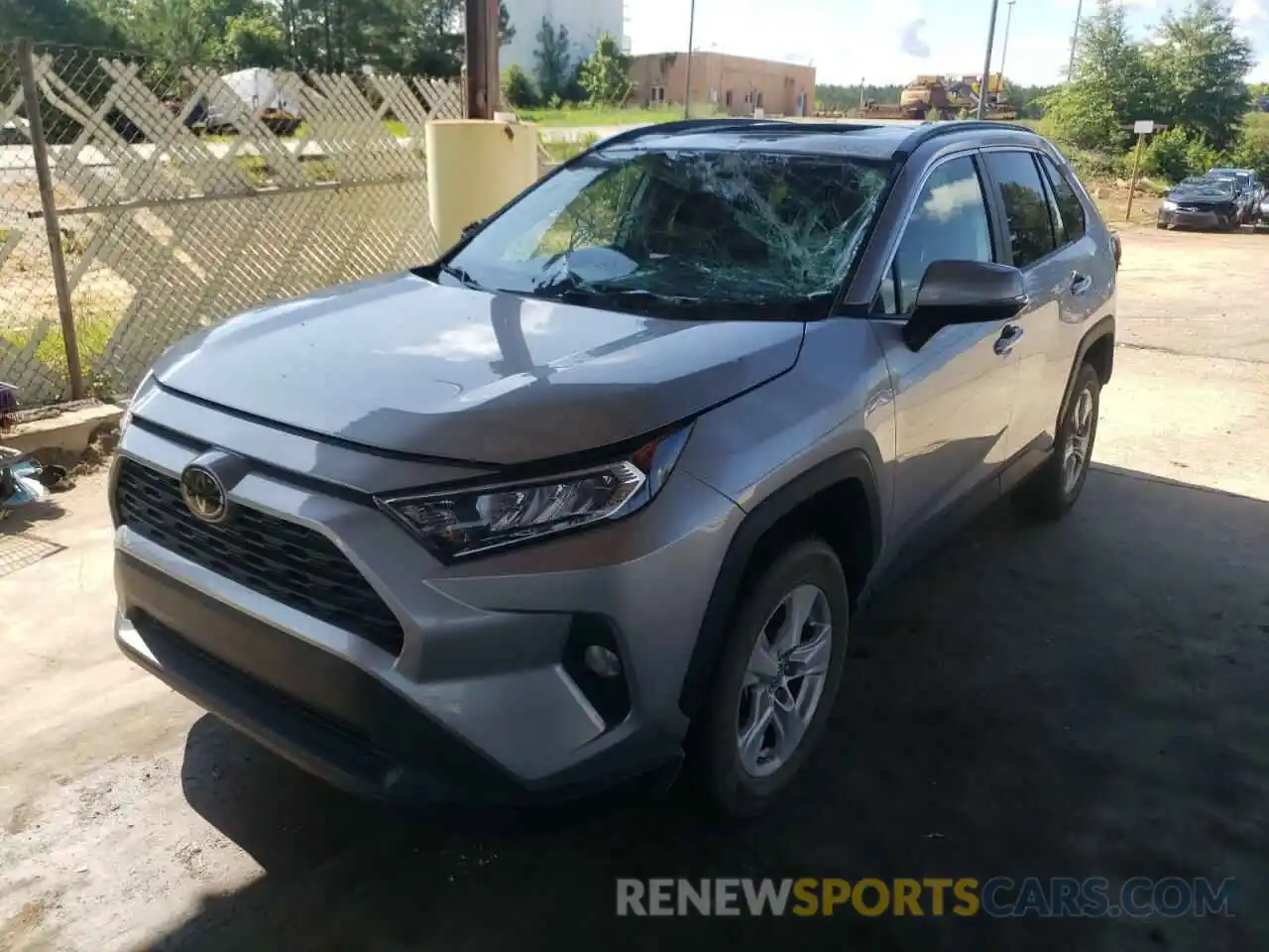 2 Фотография поврежденного автомобиля 2T3W1RFV9KC016387 TOYOTA RAV4 2019