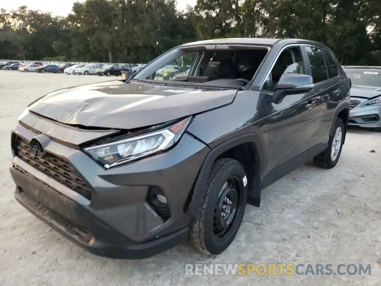 2 Photograph of a damaged car 2T3W1RFV9KC031083 TOYOTA RAV4 2019