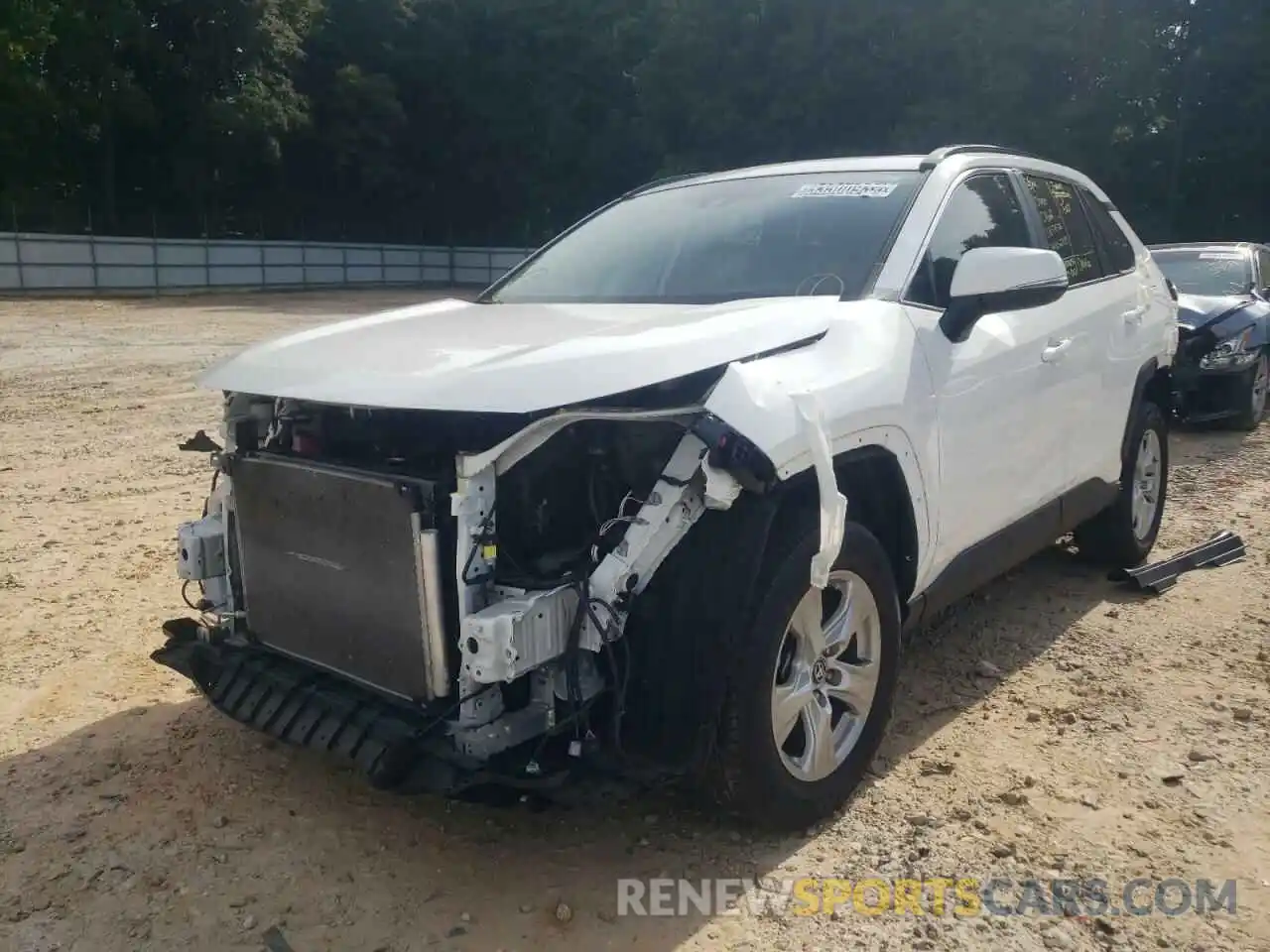 2 Photograph of a damaged car 2T3W1RFV9KC031939 TOYOTA RAV4 2019