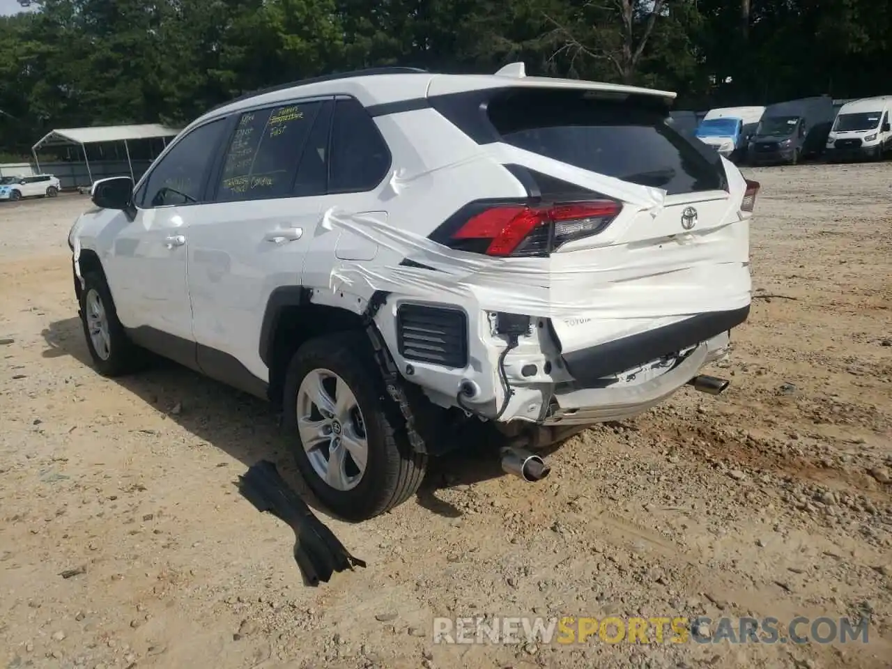 3 Photograph of a damaged car 2T3W1RFV9KC031939 TOYOTA RAV4 2019