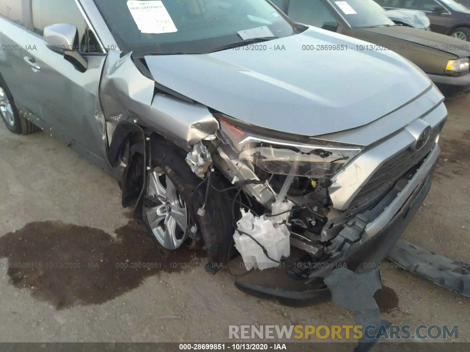 6 Photograph of a damaged car 2T3W1RFV9KC032038 TOYOTA RAV4 2019