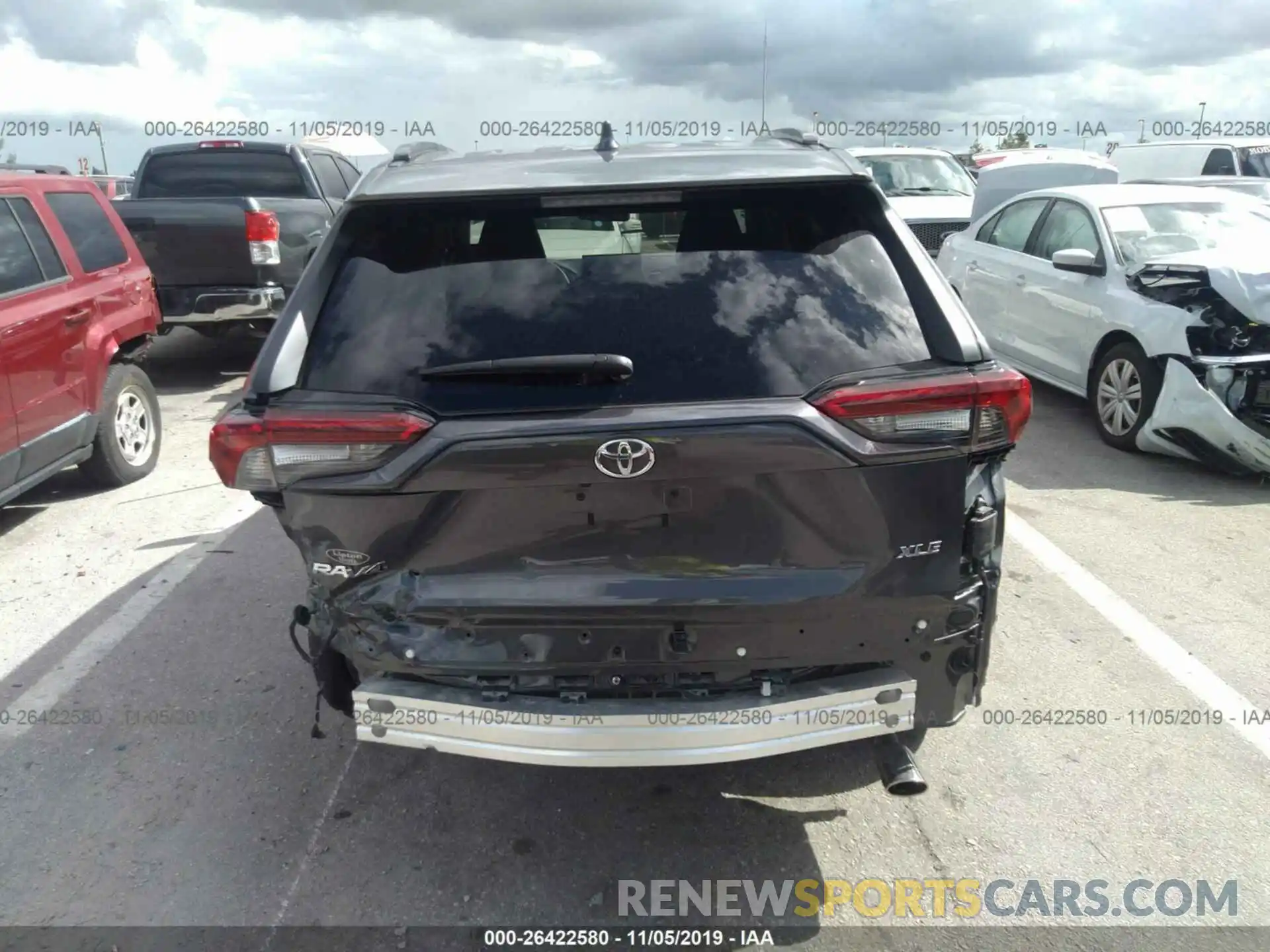 6 Photograph of a damaged car 2T3W1RFV9KW003525 TOYOTA RAV4 2019