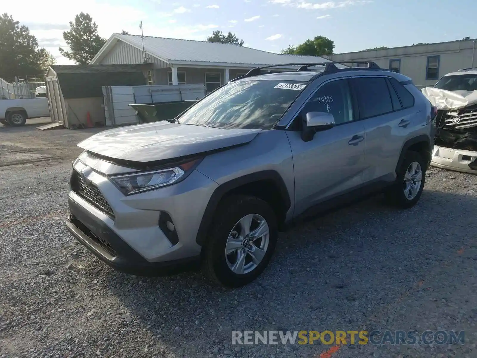 2 Photograph of a damaged car 2T3W1RFV9KW008921 TOYOTA RAV4 2019