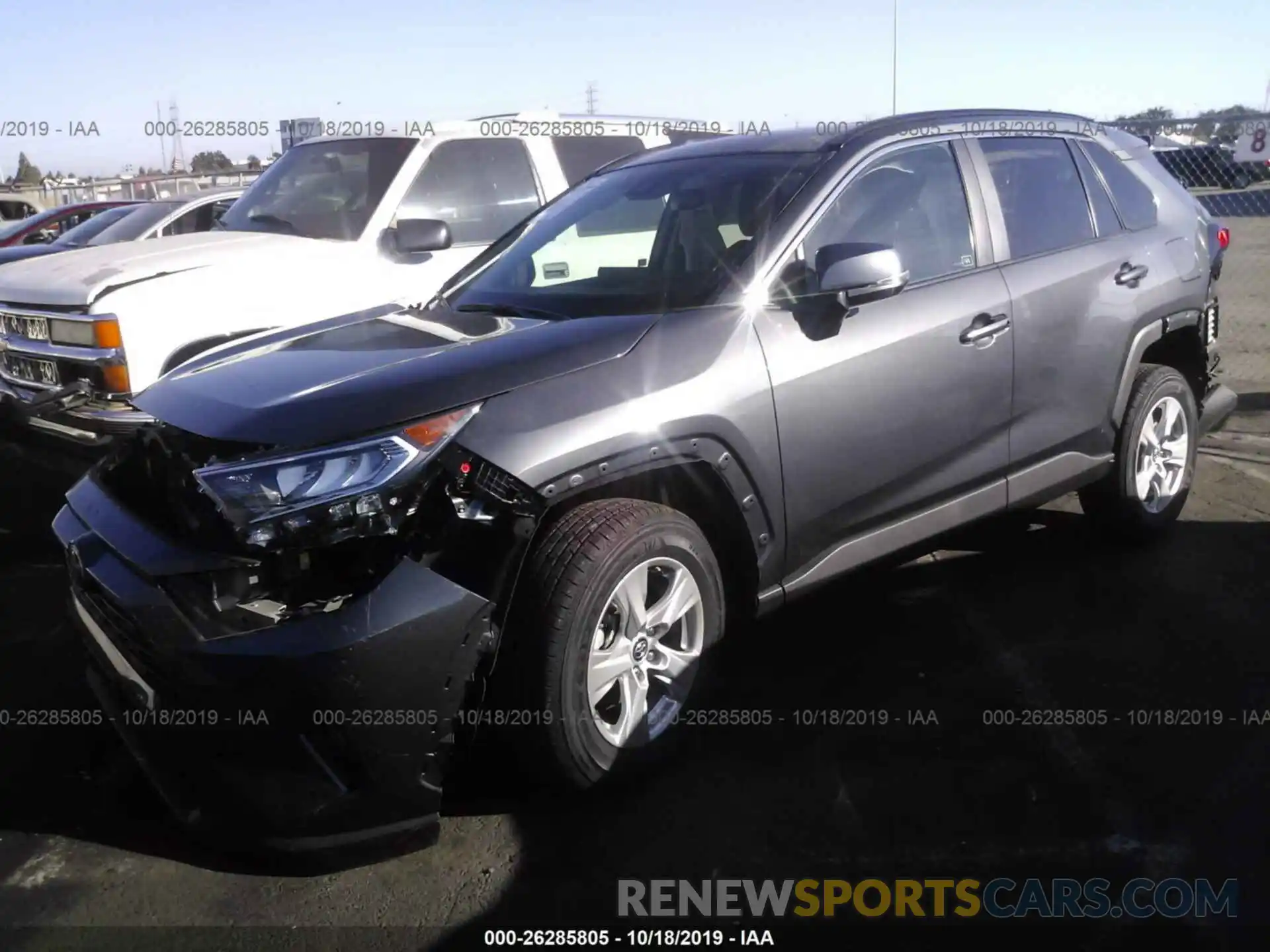 2 Photograph of a damaged car 2T3W1RFV9KW011074 TOYOTA RAV4 2019