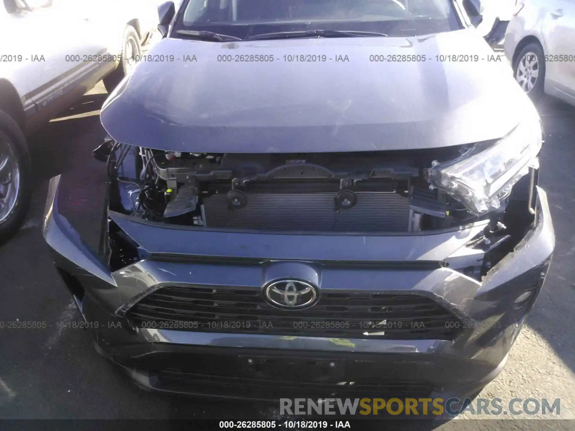 6 Photograph of a damaged car 2T3W1RFV9KW011074 TOYOTA RAV4 2019