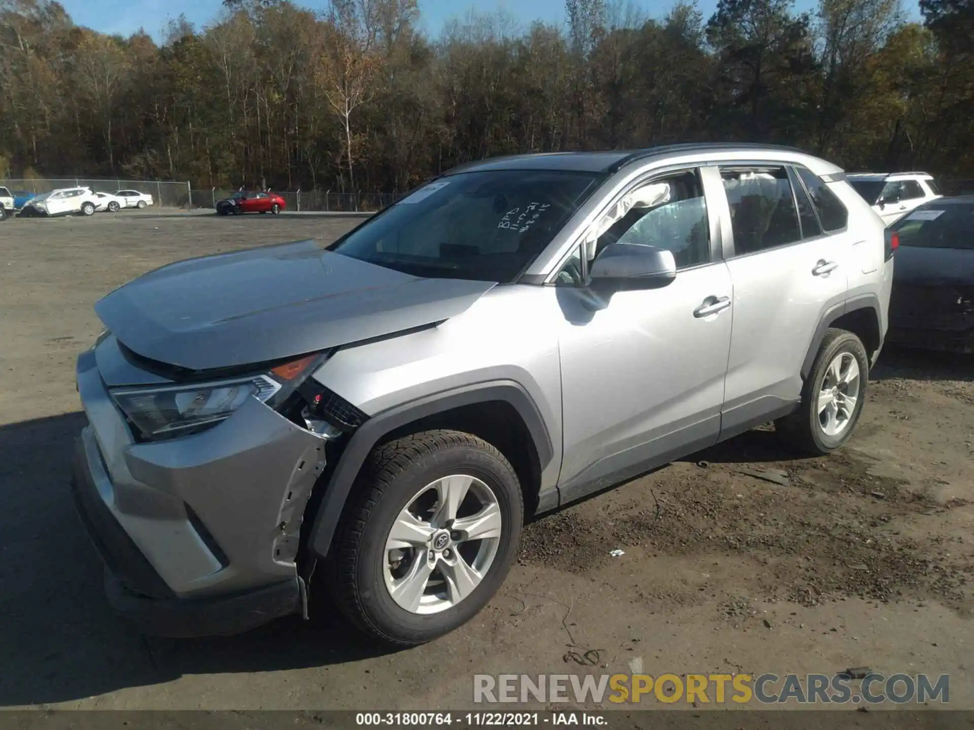 2 Photograph of a damaged car 2T3W1RFV9KW015304 TOYOTA RAV4 2019