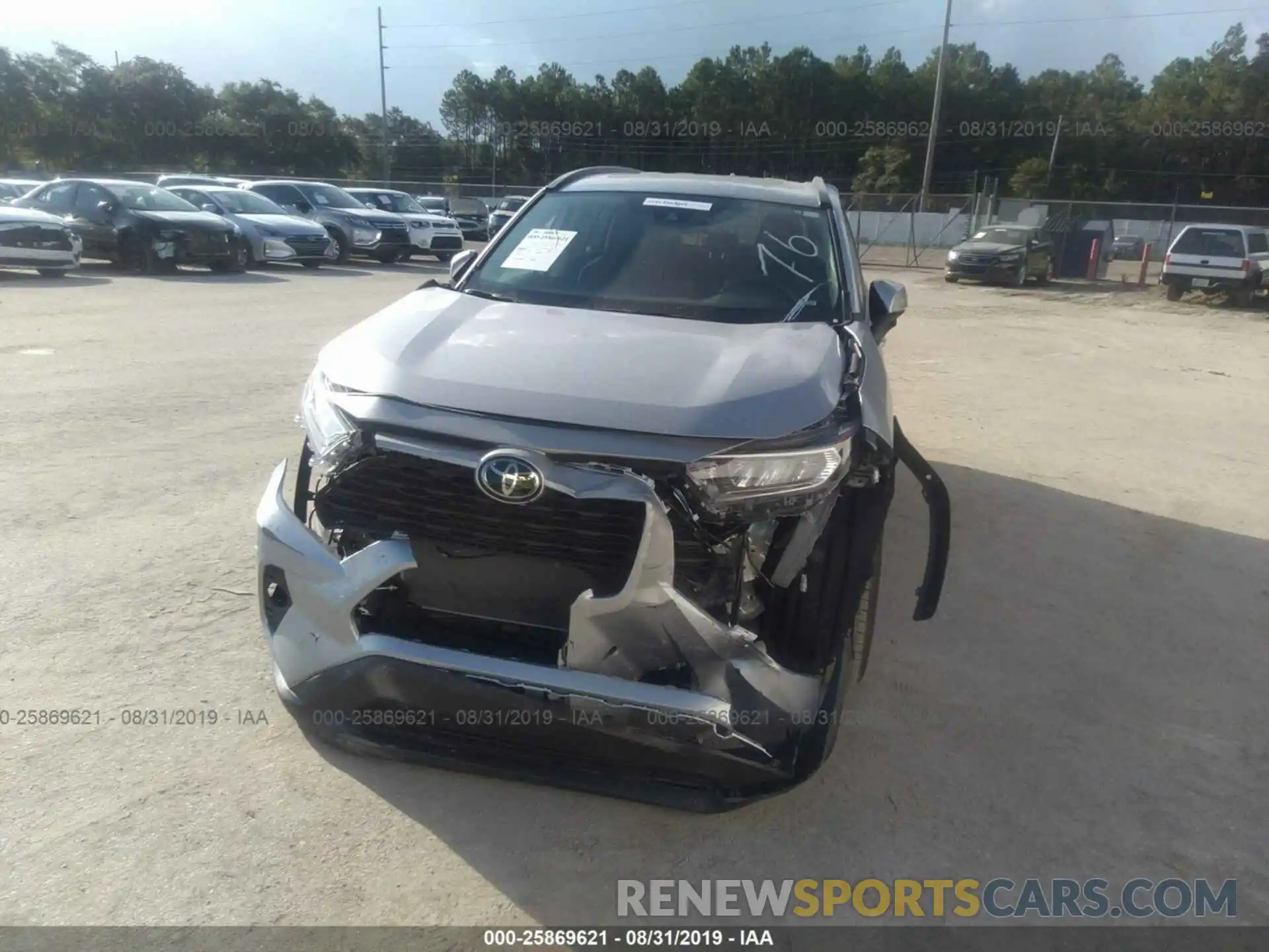 6 Photograph of a damaged car 2T3W1RFV9KW015383 TOYOTA RAV4 2019