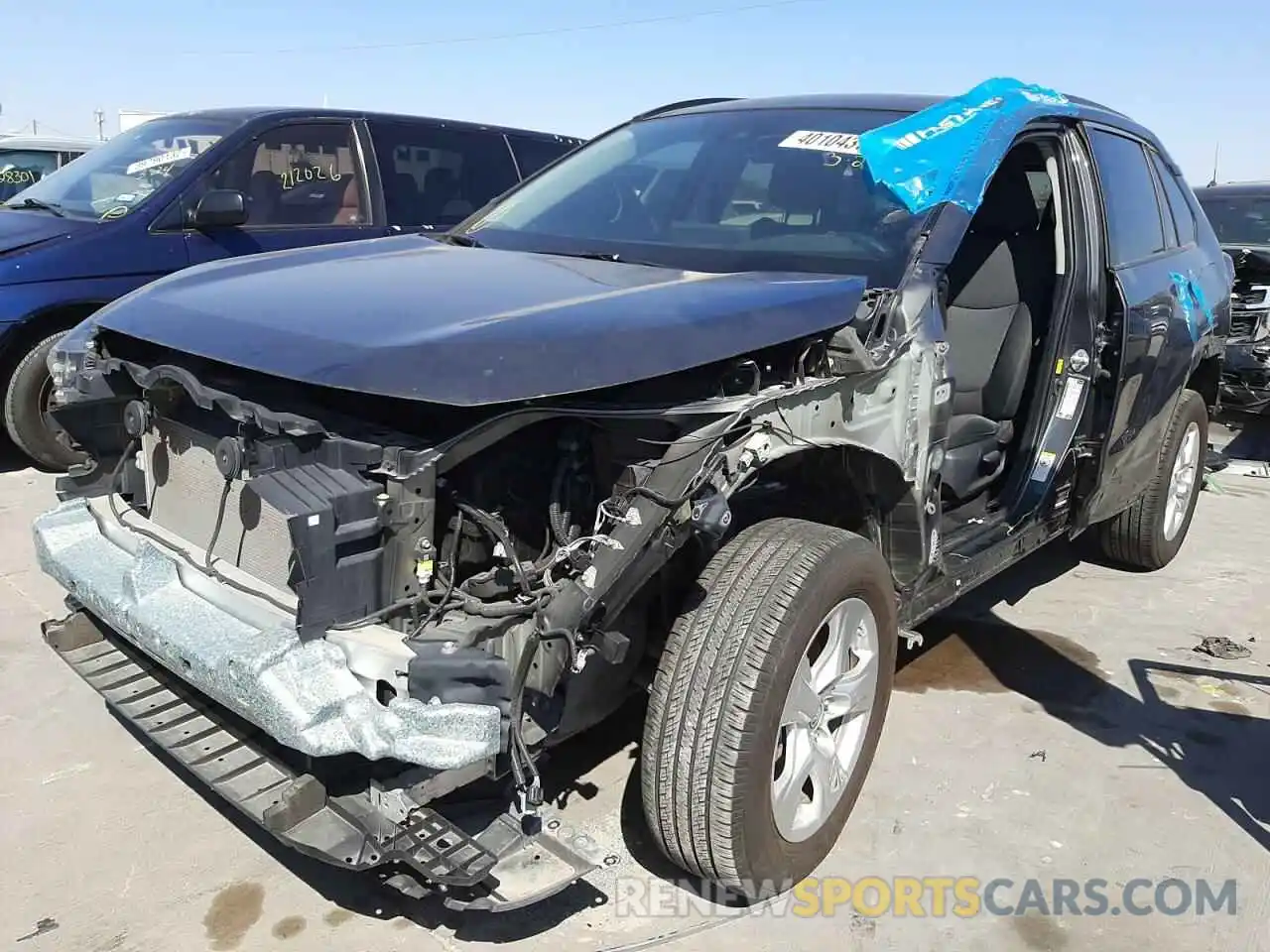 2 Photograph of a damaged car 2T3W1RFV9KW015416 TOYOTA RAV4 2019