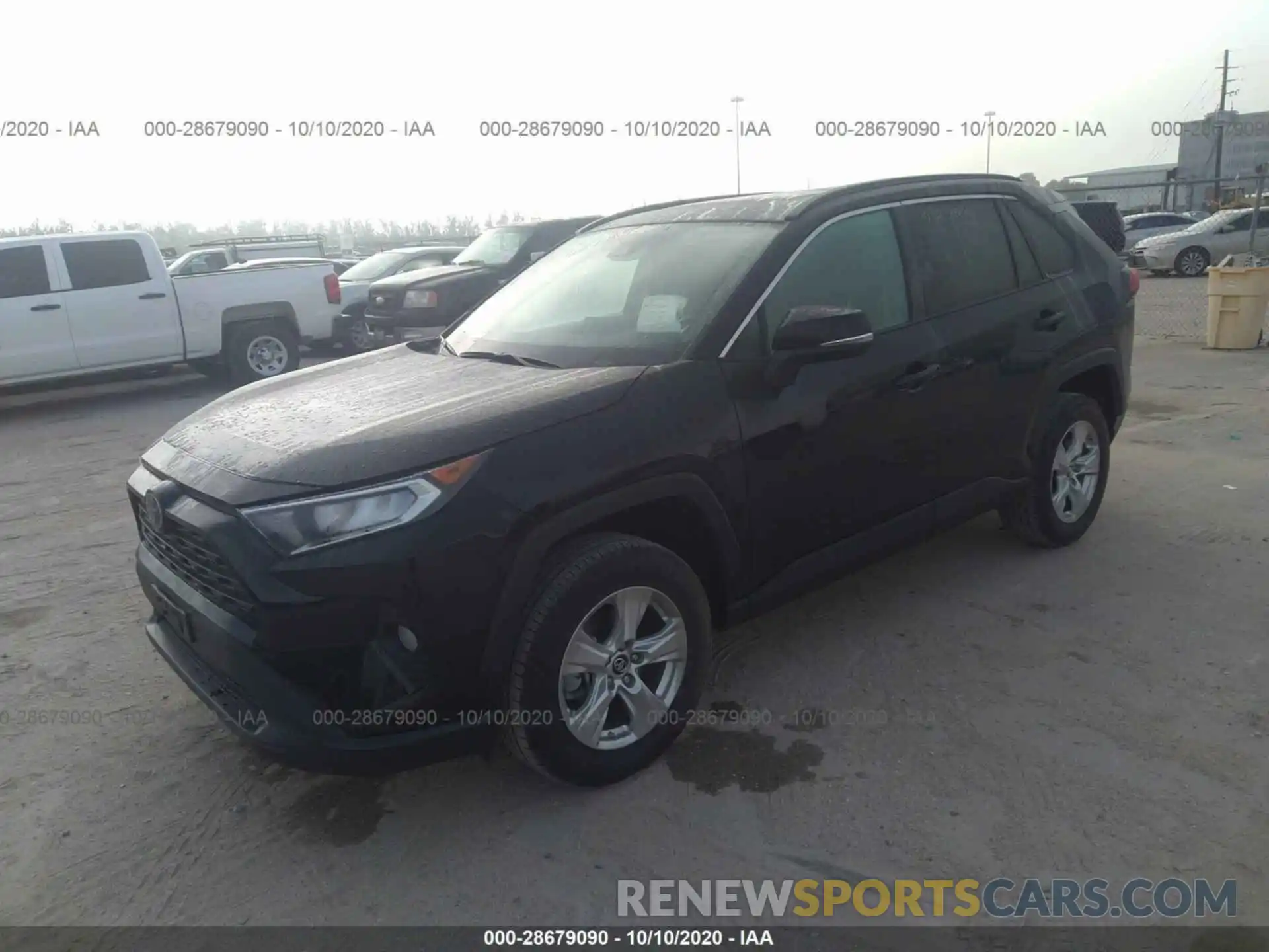 2 Фотография поврежденного автомобиля 2T3W1RFV9KW017330 TOYOTA RAV4 2019