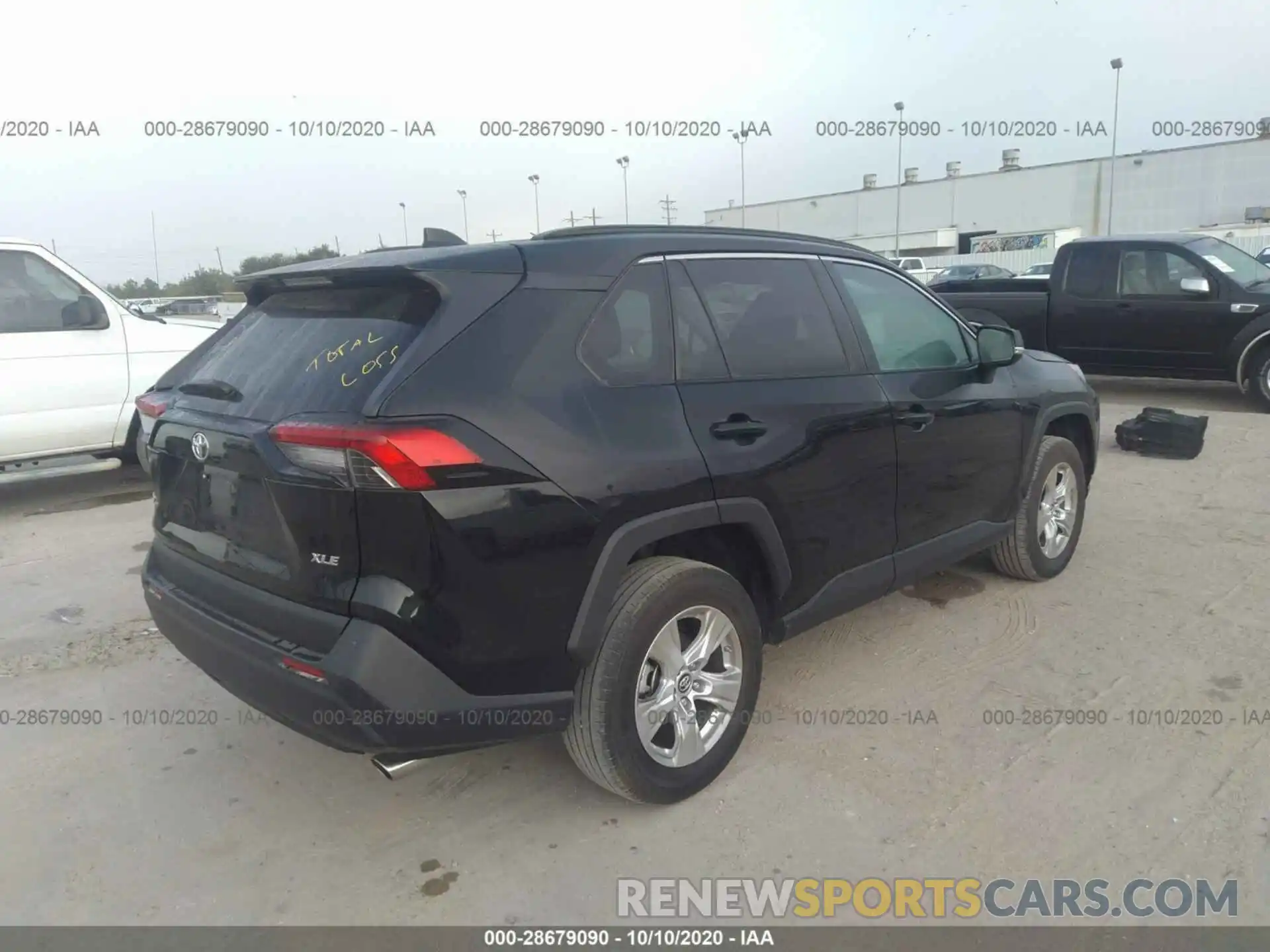 4 Фотография поврежденного автомобиля 2T3W1RFV9KW017330 TOYOTA RAV4 2019