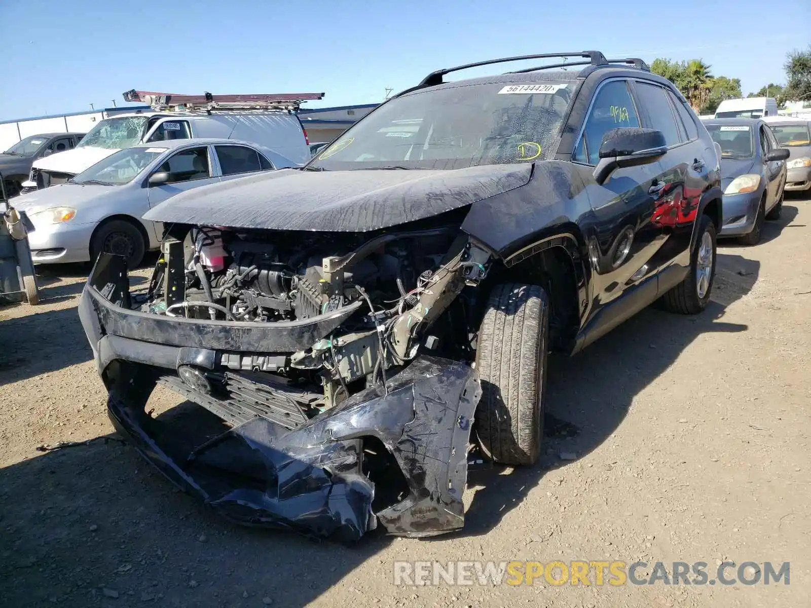 2 Photograph of a damaged car 2T3W1RFV9KW020129 TOYOTA RAV4 2019