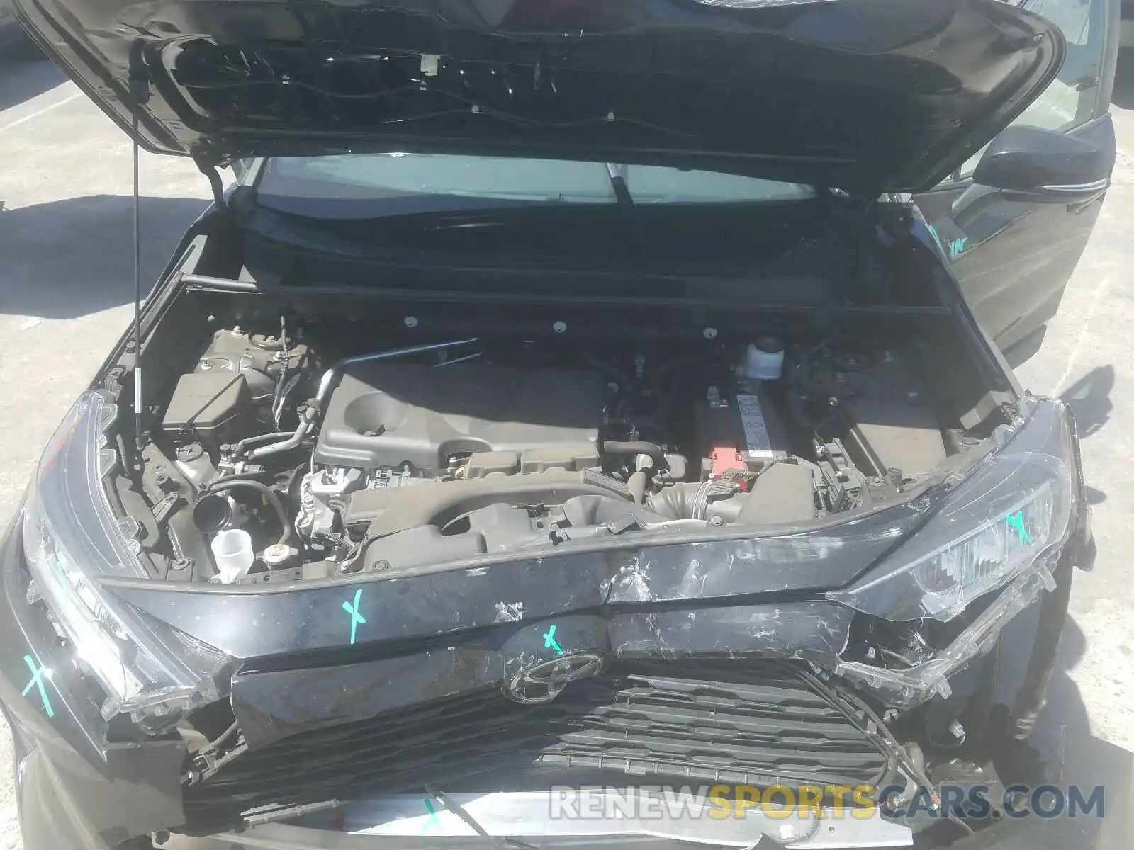 7 Photograph of a damaged car 2T3W1RFV9KW027436 TOYOTA RAV4 2019
