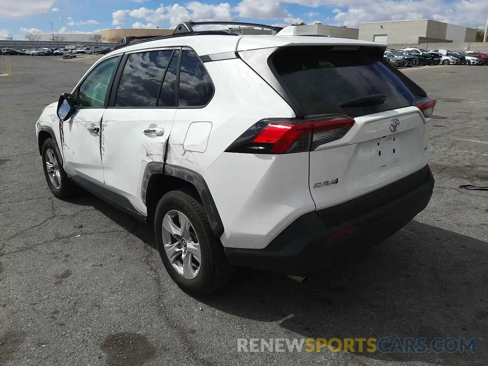 3 Photograph of a damaged car 2T3W1RFV9KW027971 TOYOTA RAV4 2019