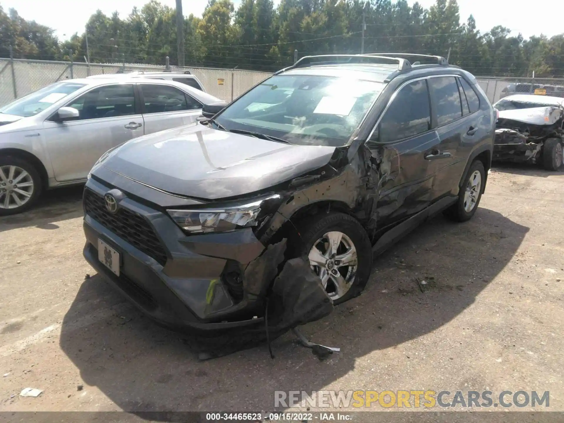 2 Photograph of a damaged car 2T3W1RFV9KW043183 TOYOTA RAV4 2019