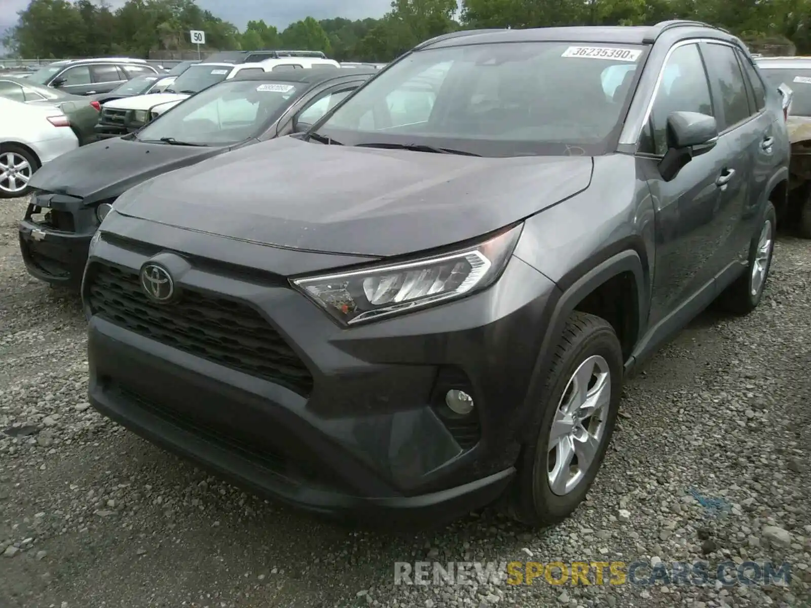 2 Photograph of a damaged car 2T3W1RFV9KW047914 TOYOTA RAV4 2019