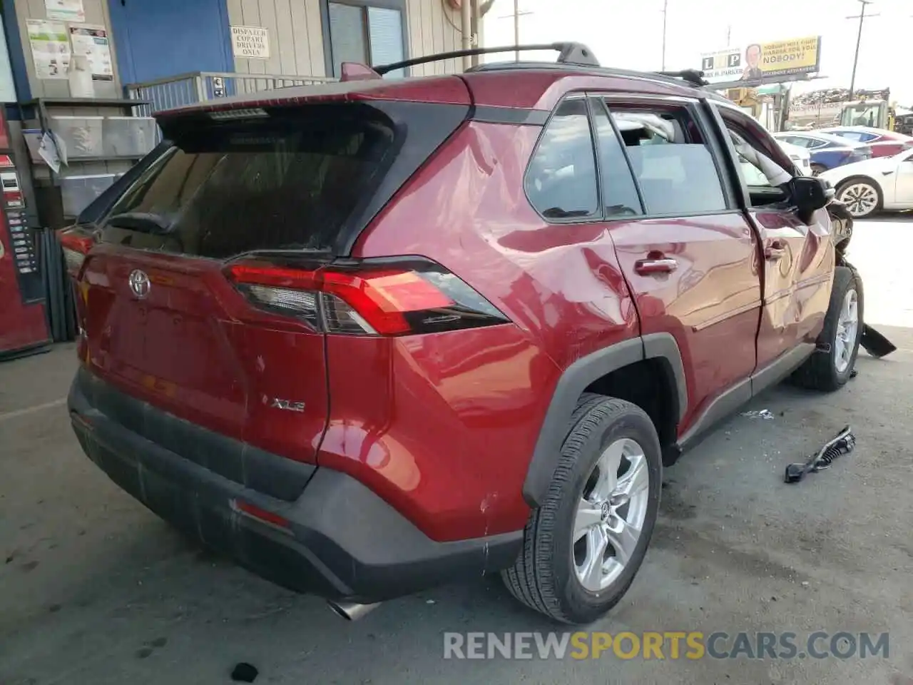 4 Фотография поврежденного автомобиля 2T3W1RFV9KW052160 TOYOTA RAV4 2019