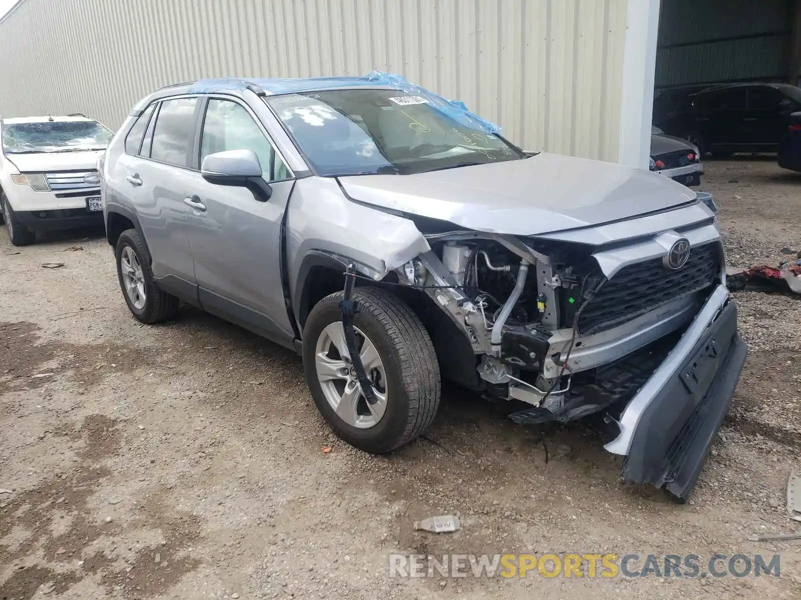 1 Photograph of a damaged car 2T3W1RFVXKC004006 TOYOTA RAV4 2019