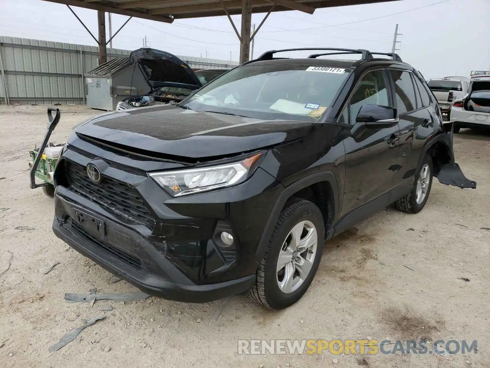 2 Photograph of a damaged car 2T3W1RFVXKC008234 TOYOTA RAV4 2019