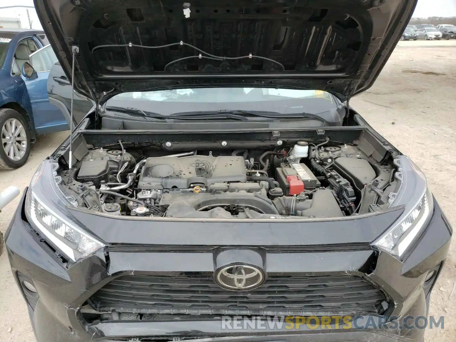 7 Фотография поврежденного автомобиля 2T3W1RFVXKC008234 TOYOTA RAV4 2019