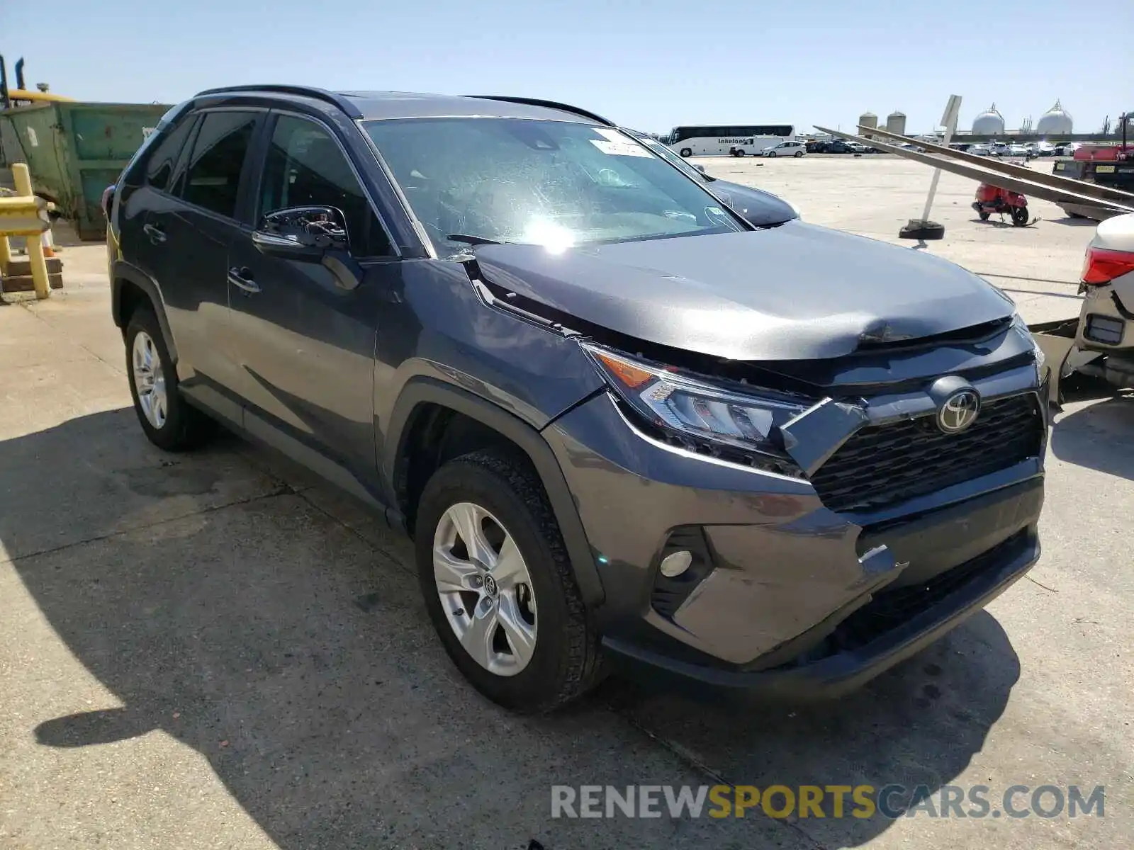 1 Photograph of a damaged car 2T3W1RFVXKC009612 TOYOTA RAV4 2019