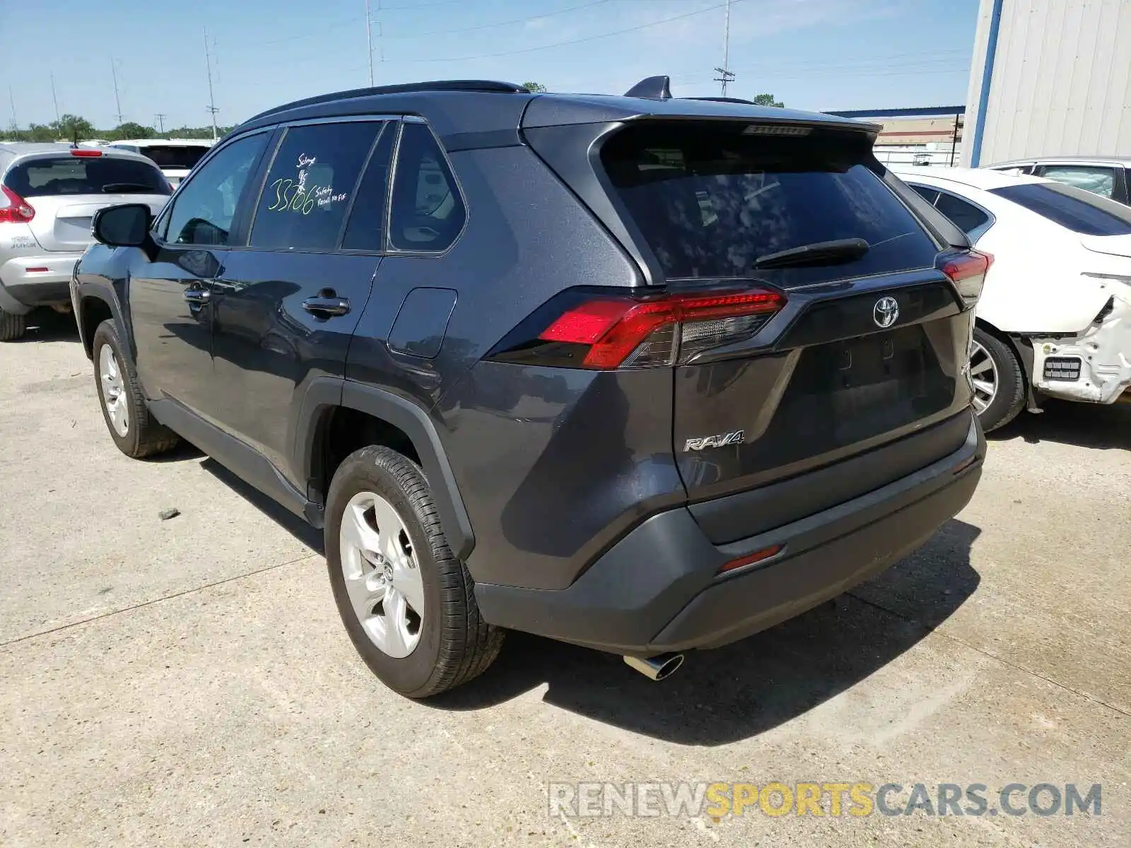 3 Photograph of a damaged car 2T3W1RFVXKC009612 TOYOTA RAV4 2019