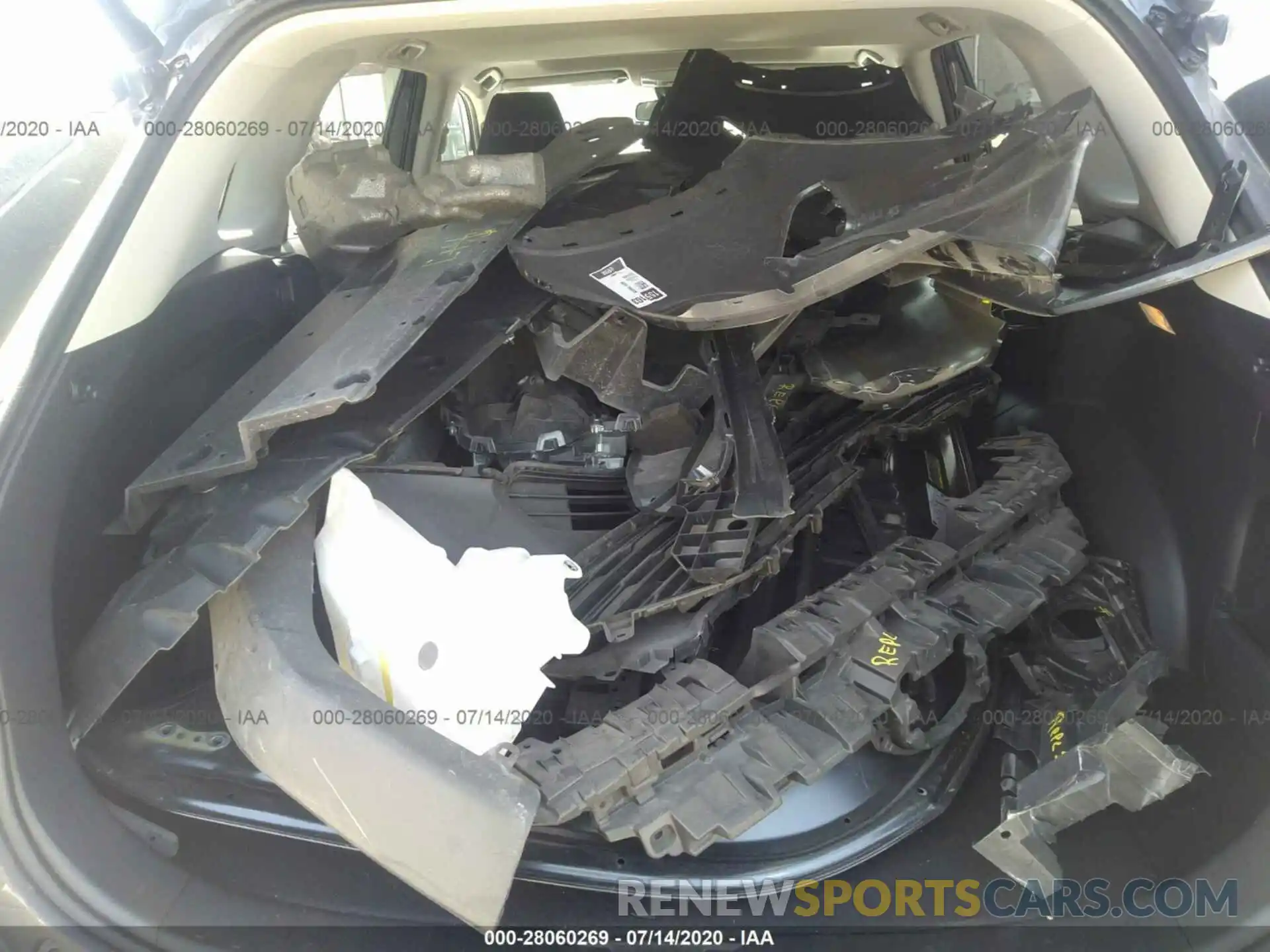 12 Photograph of a damaged car 2T3W1RFVXKC013479 TOYOTA RAV4 2019