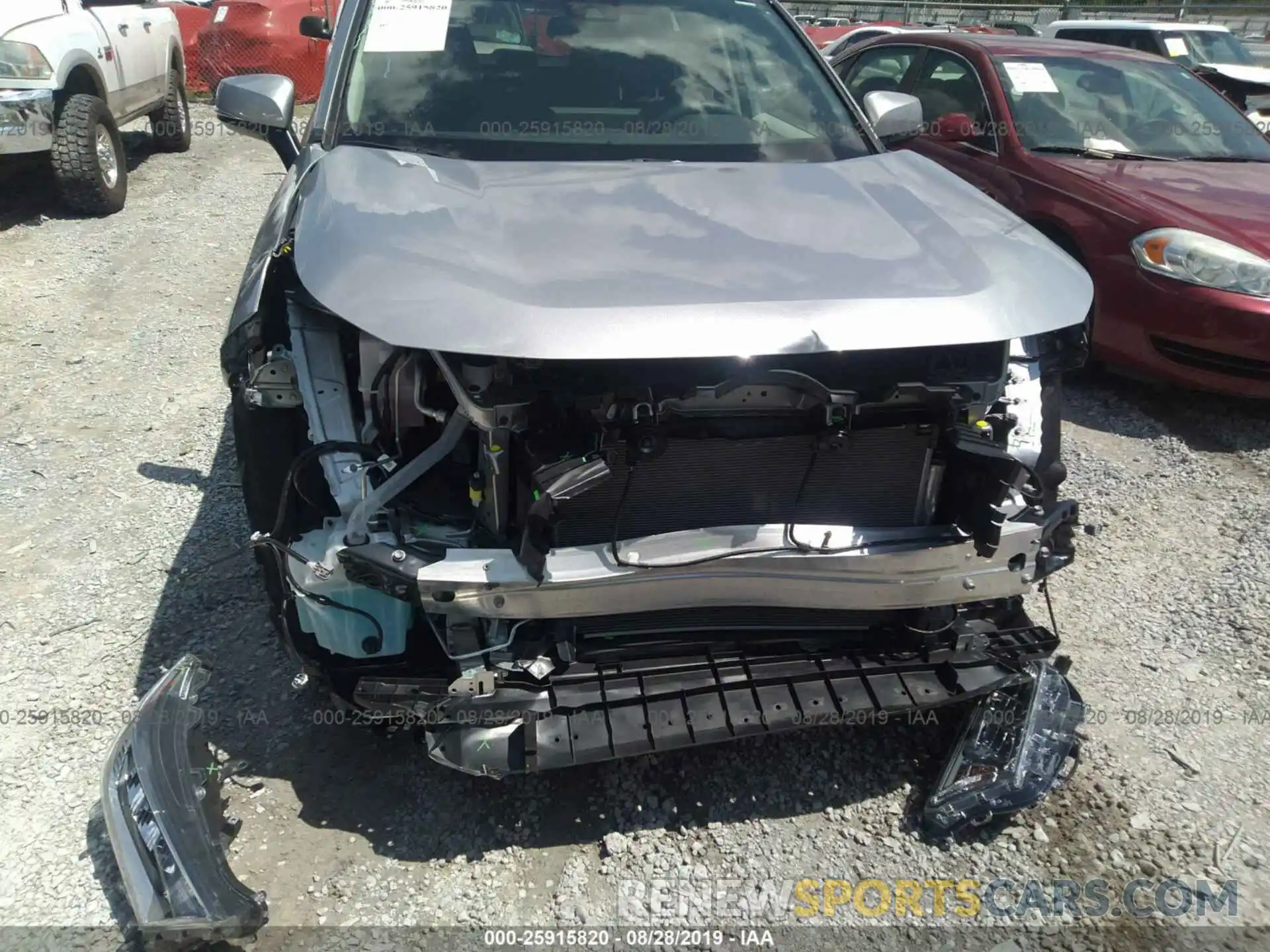 6 Фотография поврежденного автомобиля 2T3W1RFVXKC013580 TOYOTA RAV4 2019