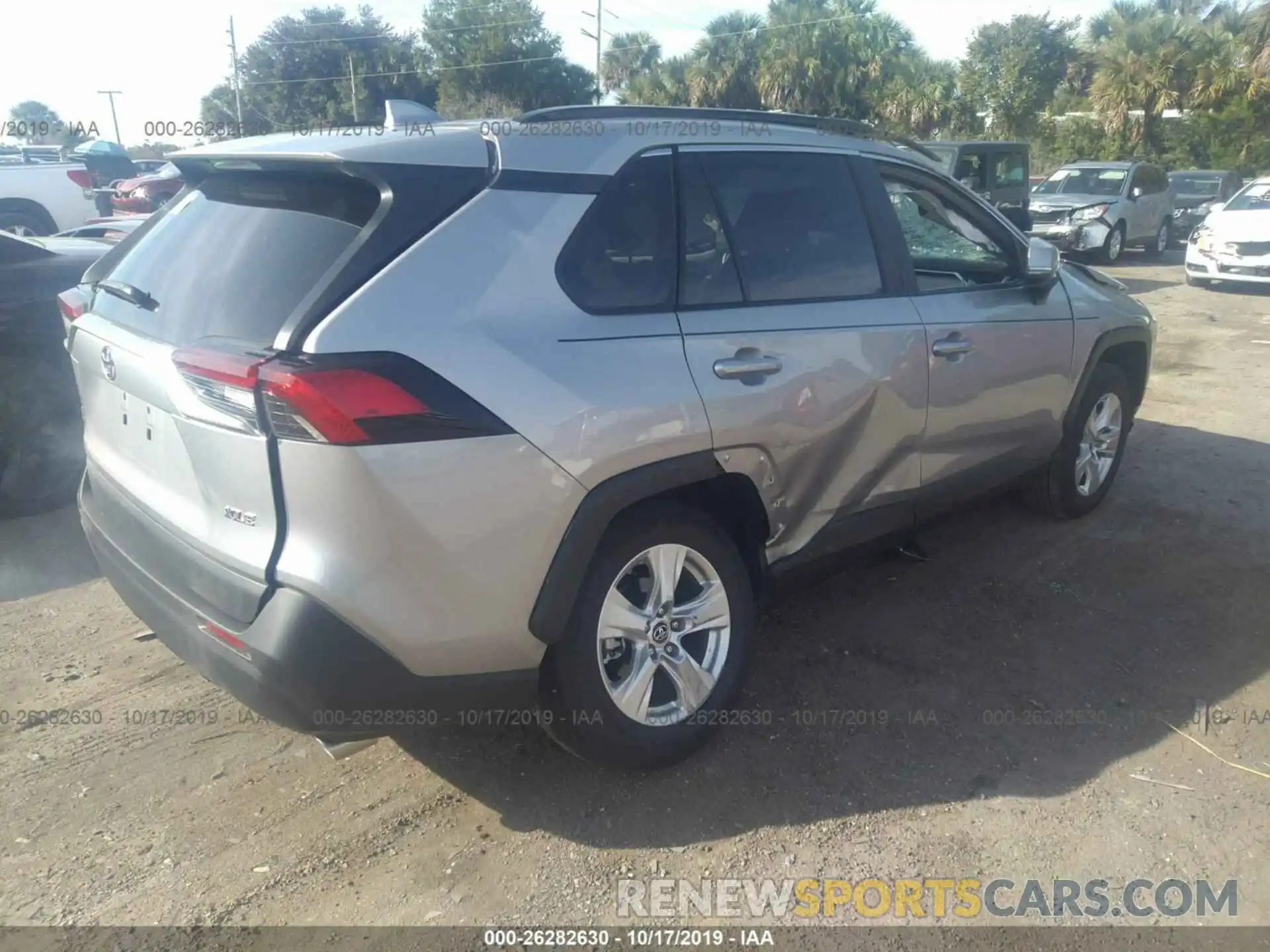 4 Photograph of a damaged car 2T3W1RFVXKC016656 TOYOTA RAV4 2019