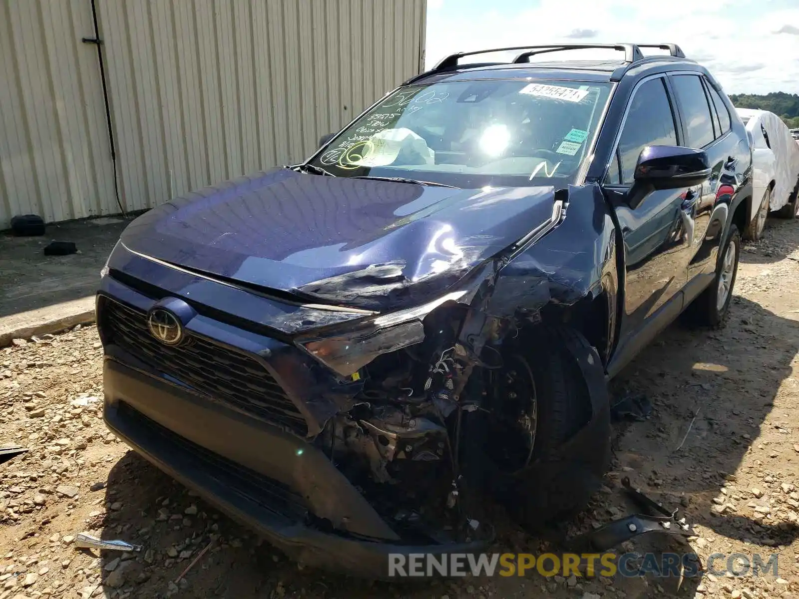 2 Photograph of a damaged car 2T3W1RFVXKC025602 TOYOTA RAV4 2019