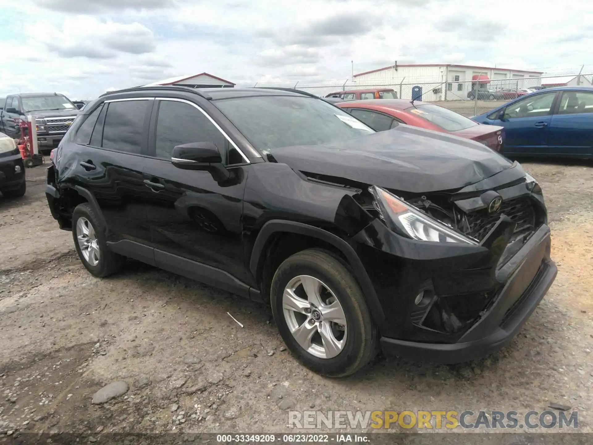 1 Photograph of a damaged car 2T3W1RFVXKC030184 TOYOTA RAV4 2019